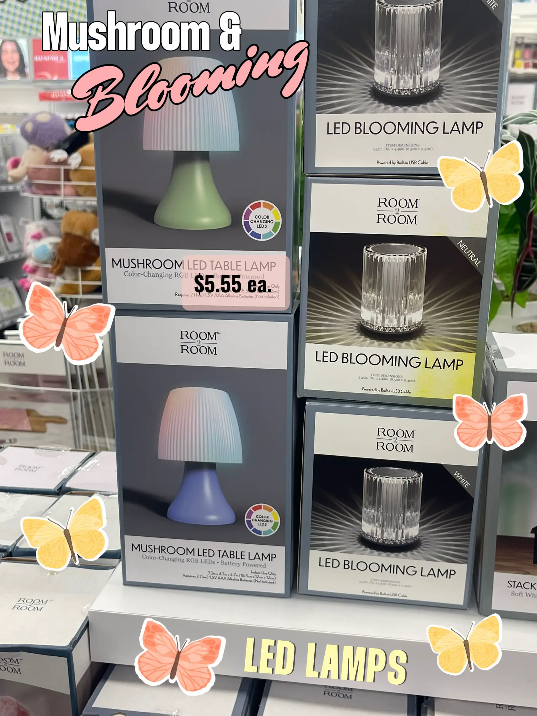 Table Lamps @ Five Below 🍄 ✨, Gallery posted by Kat-Tree-Nuh