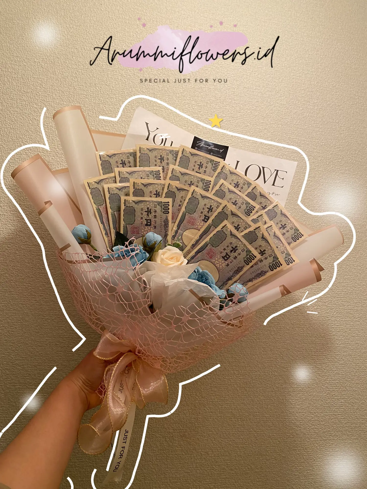 Money Bouquet 20.000円💗 | アルムーが投稿したフォトブック | Lemon8 
