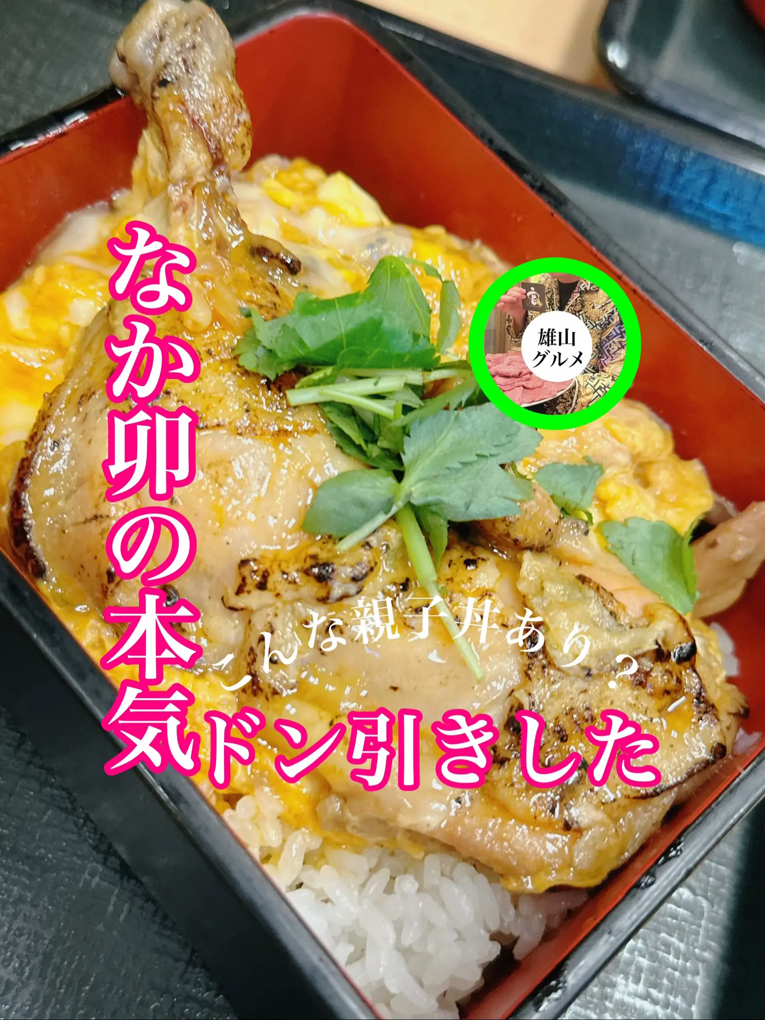 なか卯の本気の親子丼が本気すぎた | 肉スタシー雄山の投稿動画