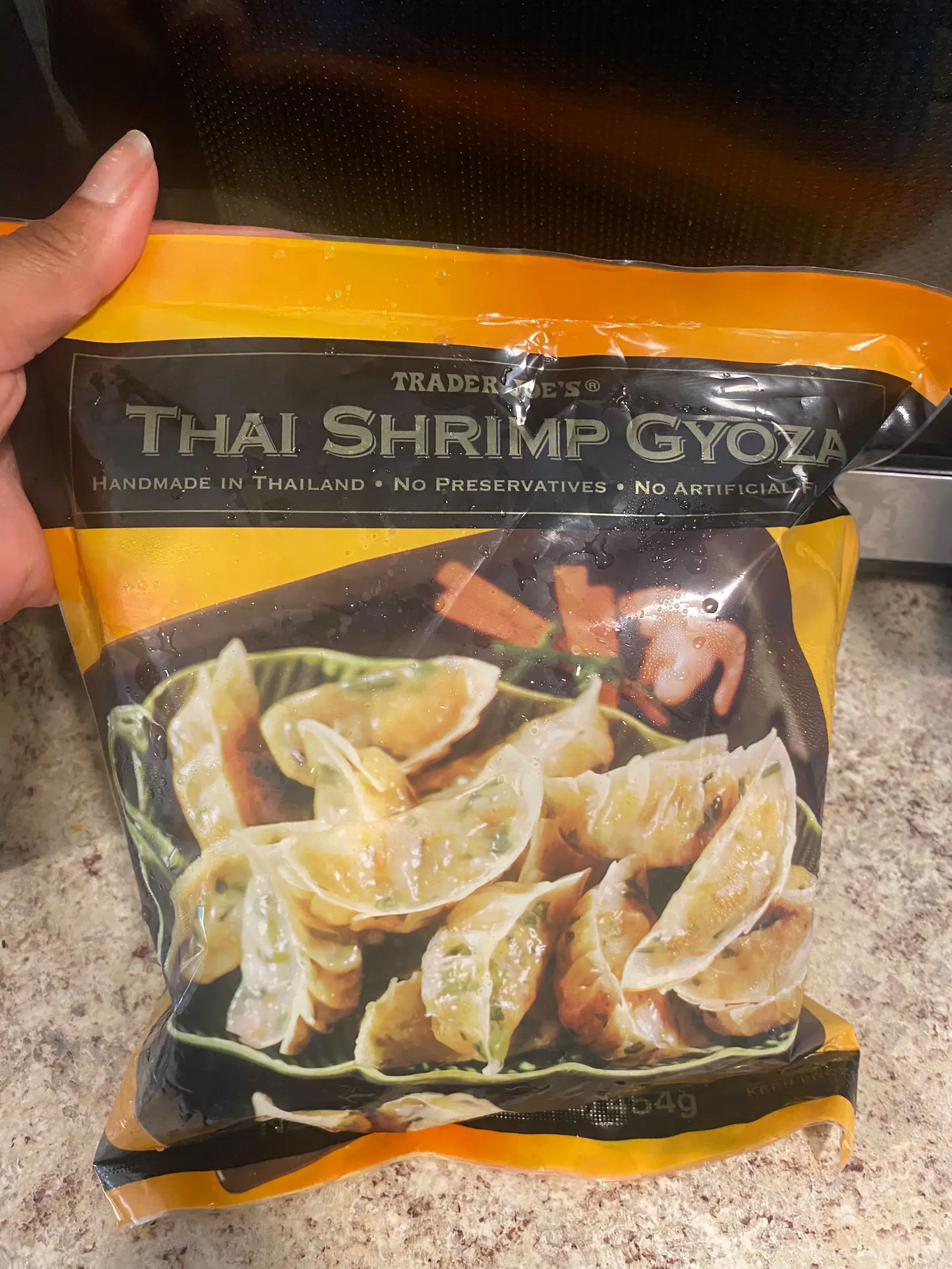 Trader Joe's Spicy Salmon Gyoza