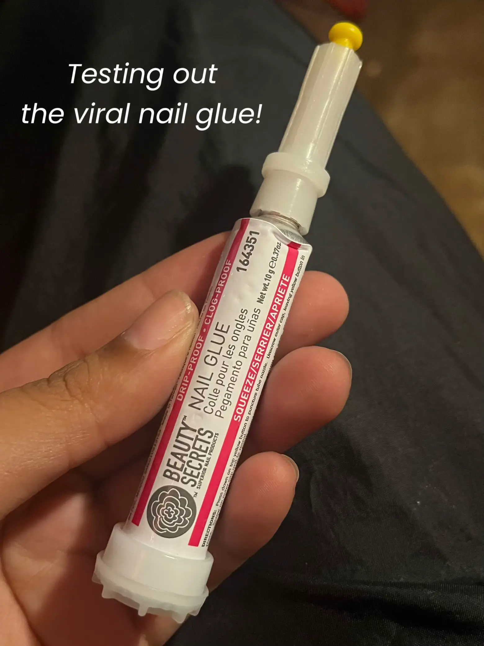 Beauty Secrets Drip & Clog Proof Nail Glue
