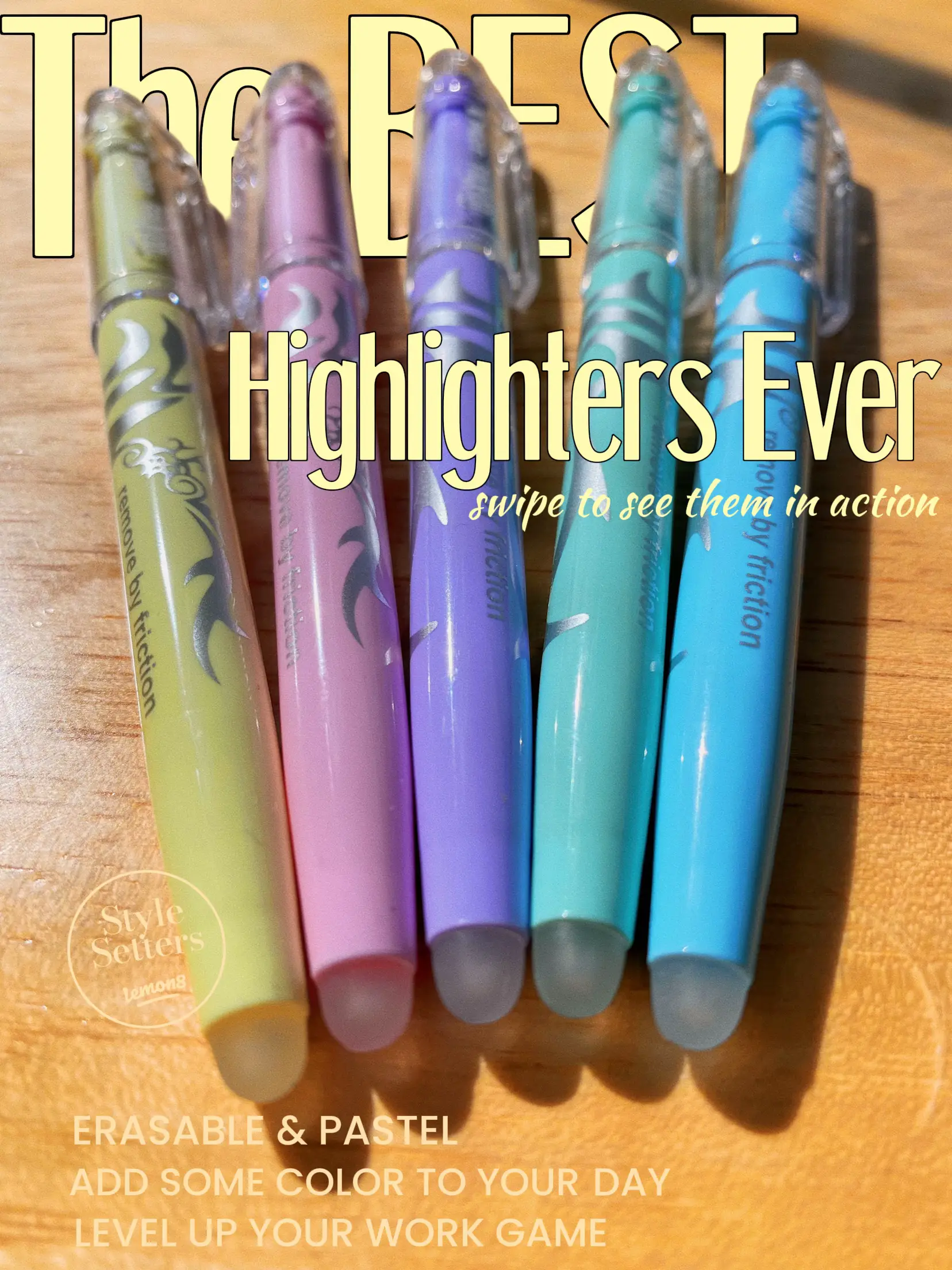 Best Bible Highlighters, Pilot Frixion Erasable Highlighter Review