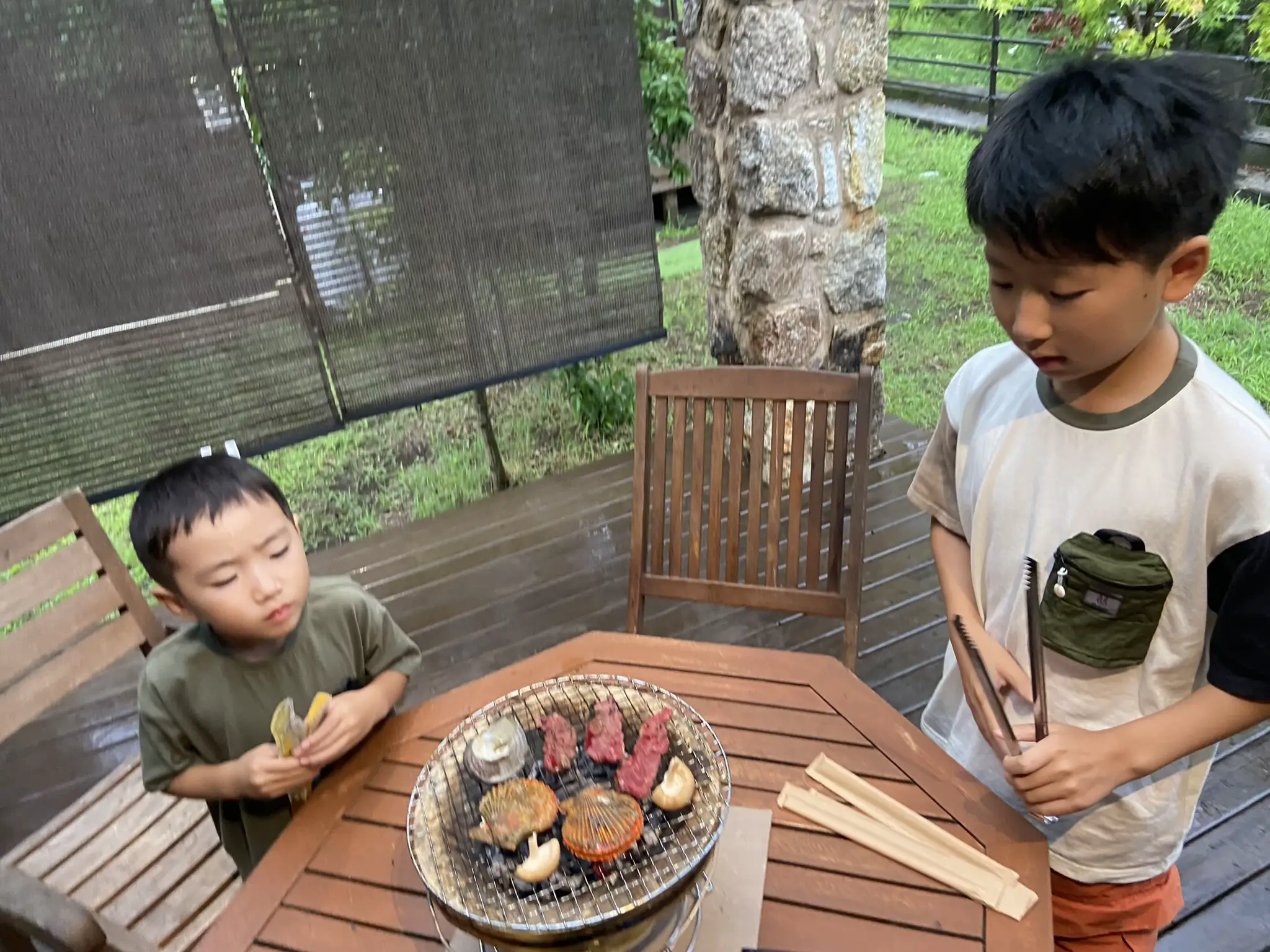 我が家のBBQは七輪で🍖 | まっきぃが投稿したフォトブック | Lemon8