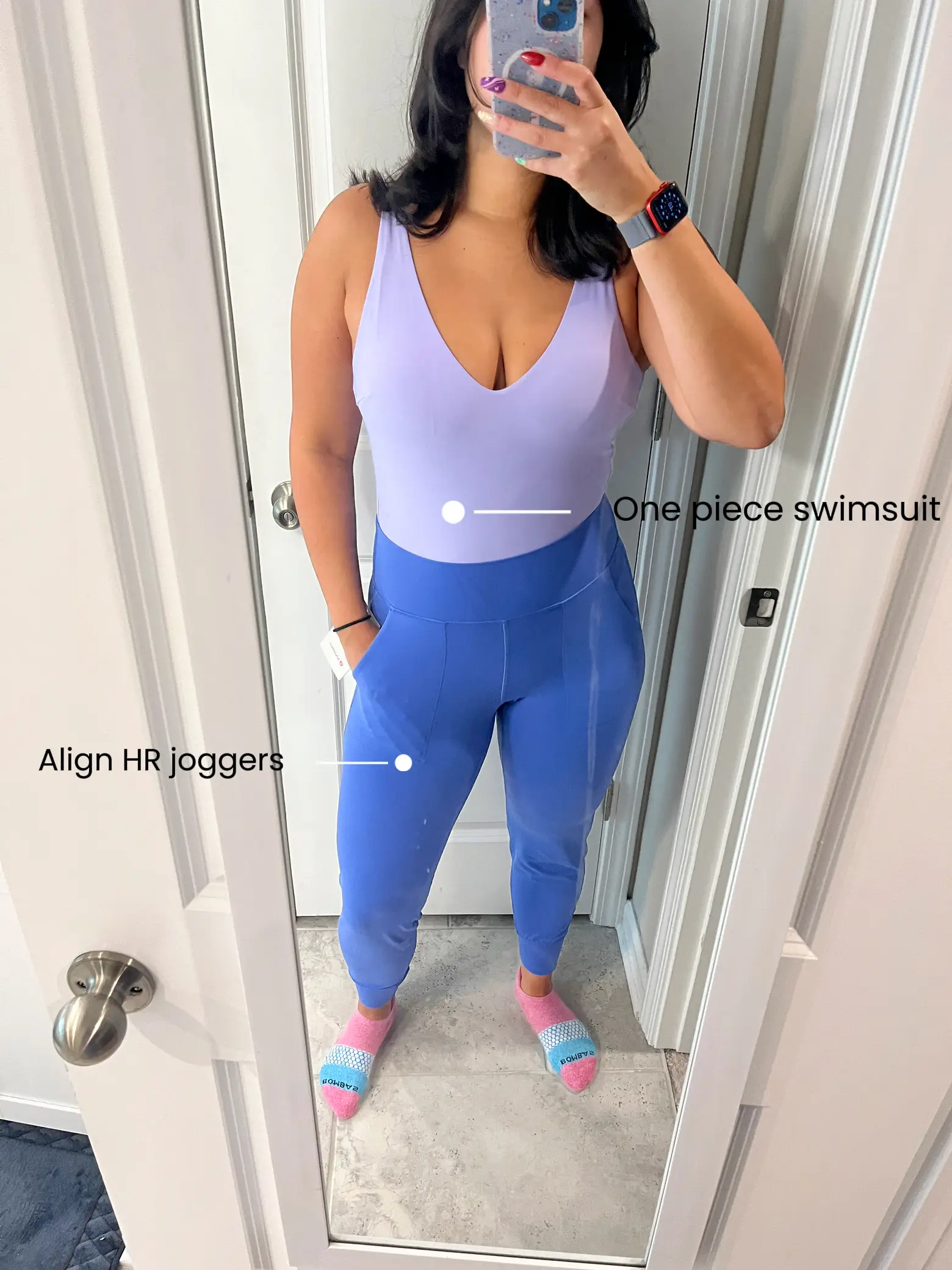 Lululemon align leggings in chambray! This color is - Depop