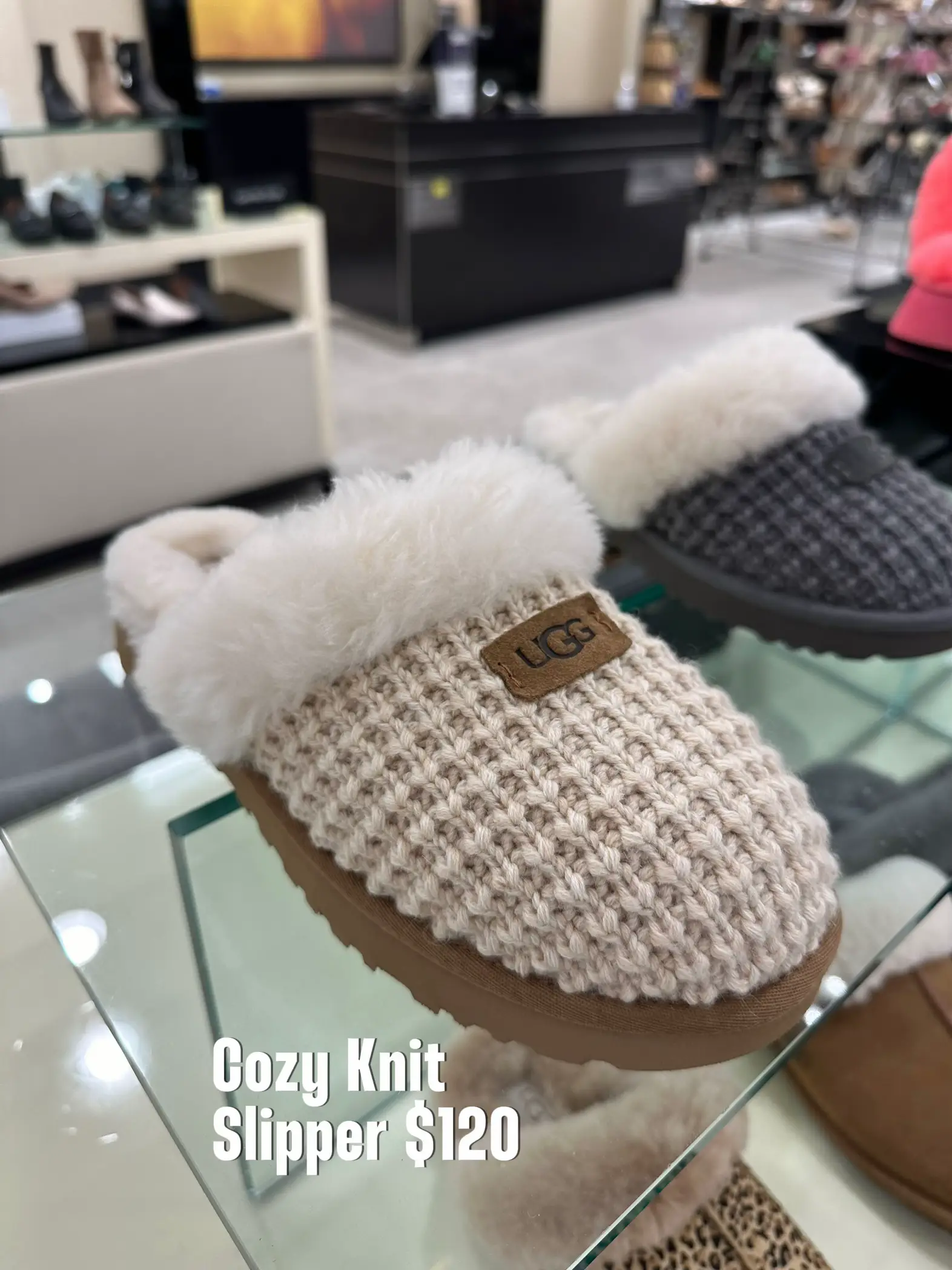 ugg sheepskin pouf