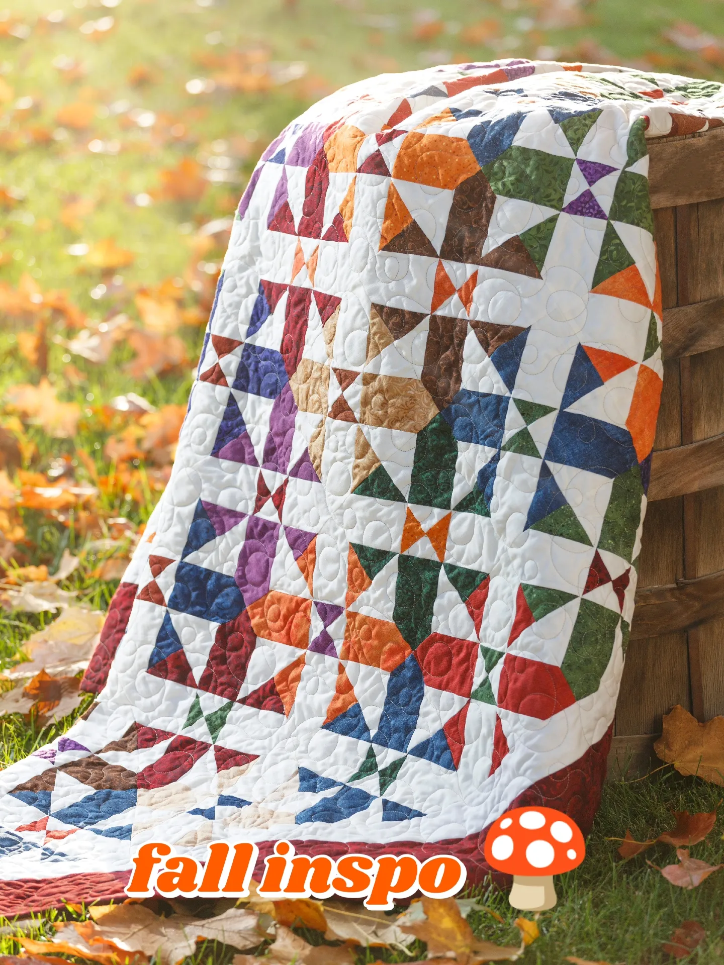 FREE Chandelier Quilt Pattern + Video Tutorial by Jenny Doan of MSQC