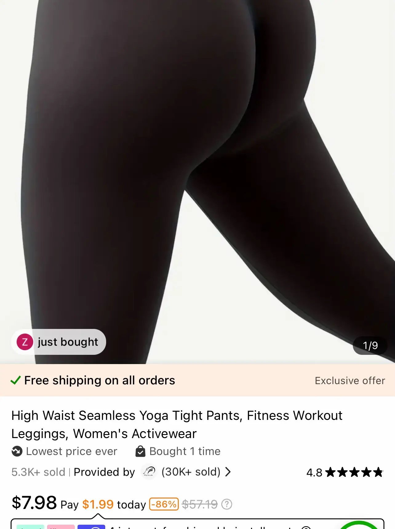 Women's Yoga Shorts Gym Shorts Short Leggings 2 in 1 Tummy Control Butt  Lift High Waist Yoga Fitness Gym Workout Bottoms Black Pink Red Sports  Activewear High Elasticity Skinny 2024 - $7.49