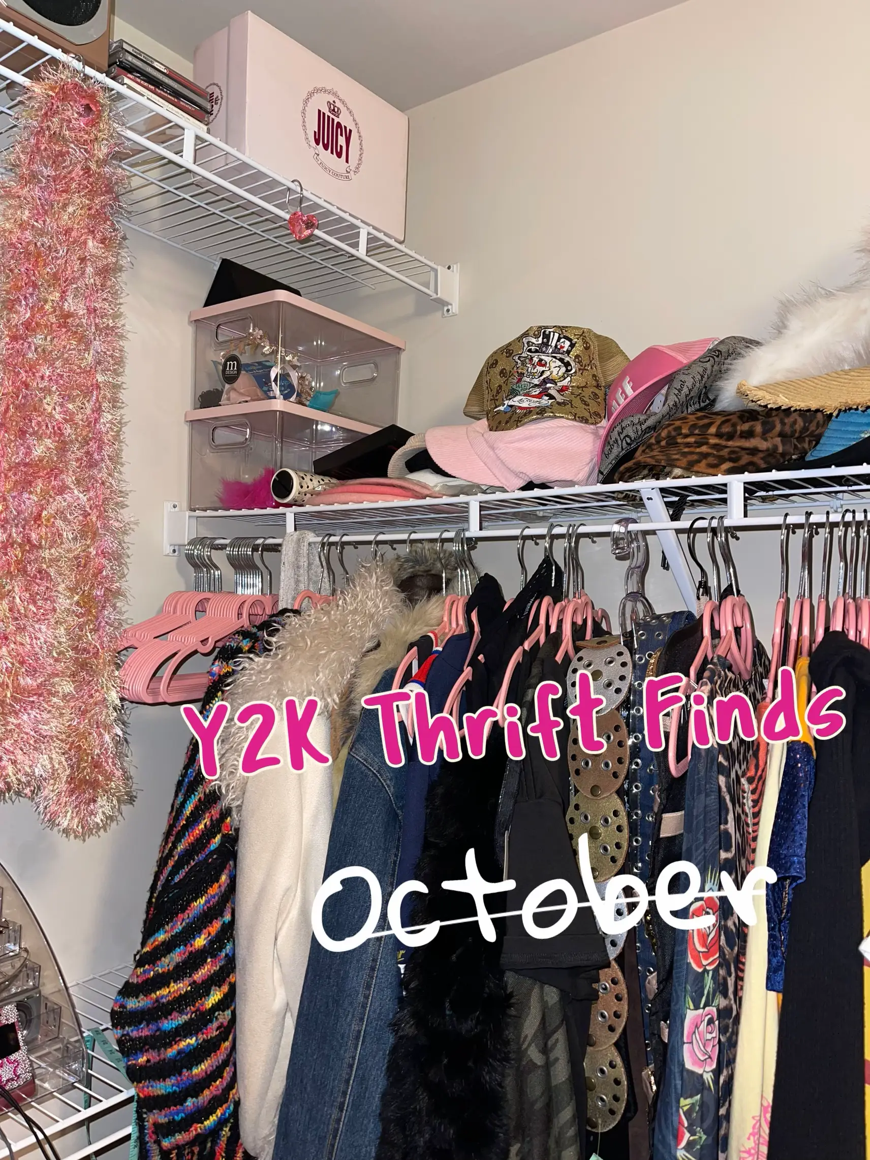 Omg you won't believe the y2k room decor I found thrifting! 🛍️ #thrif