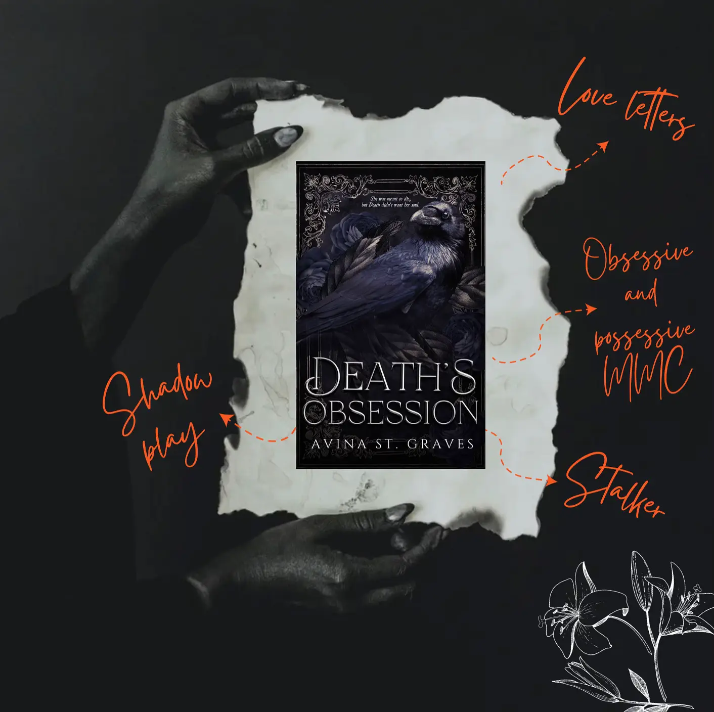 Death's Obsession by Avina St. Graves, Gallery posted by abookishbmw