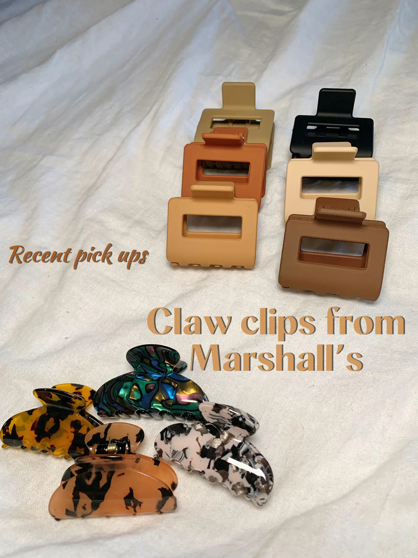Claw Clips - Blush