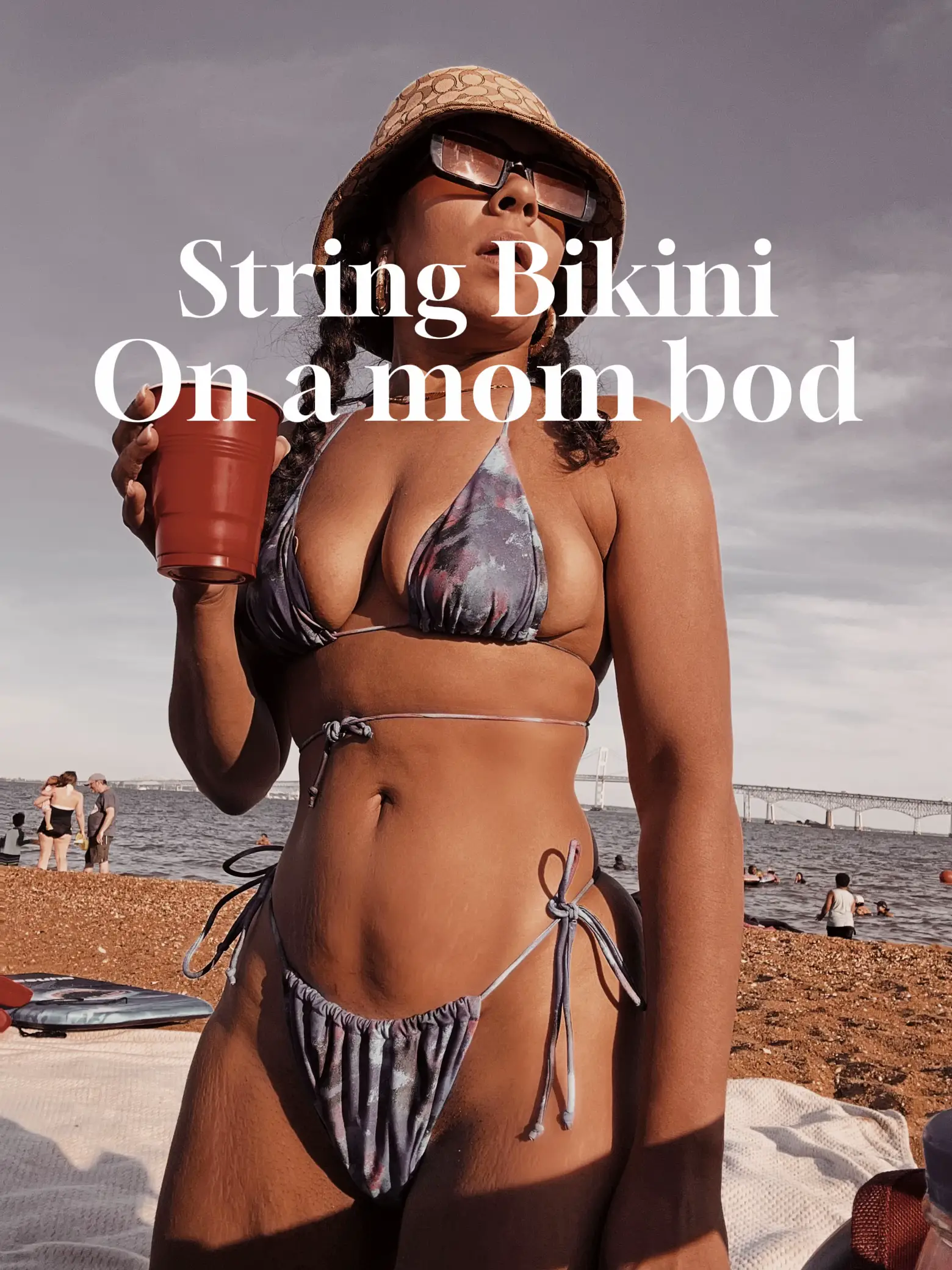 String Bikini on a mom bod | Gallery posted by Gothamook | Lemon8