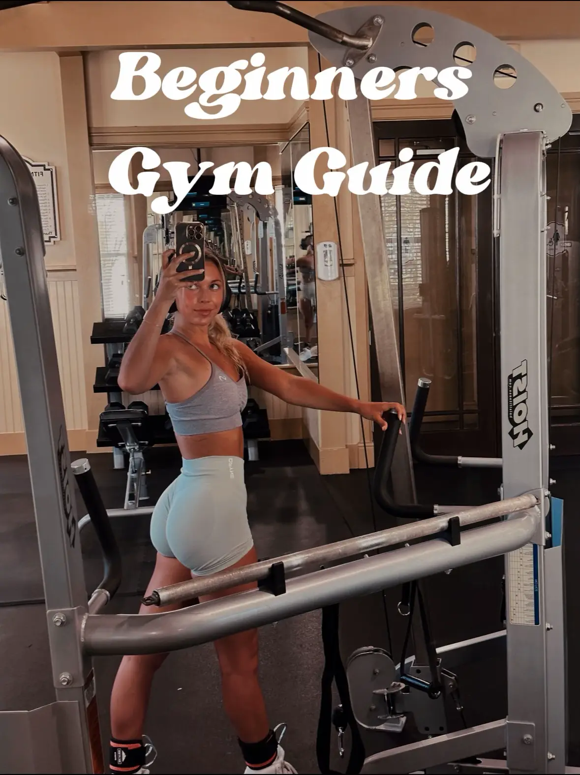my current workout routine for my new gym girls