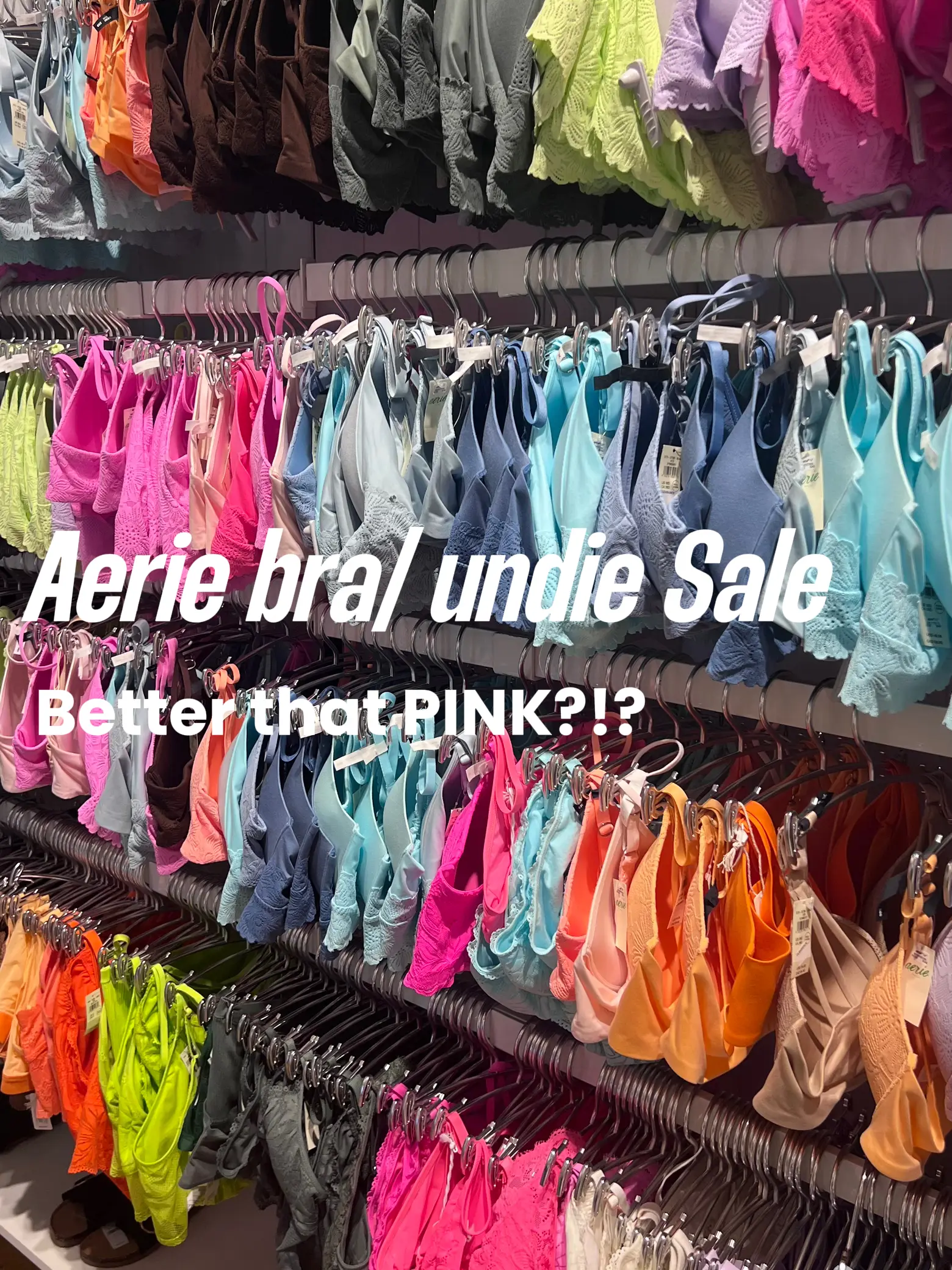 Better undies for less?!? PINK CANCELED