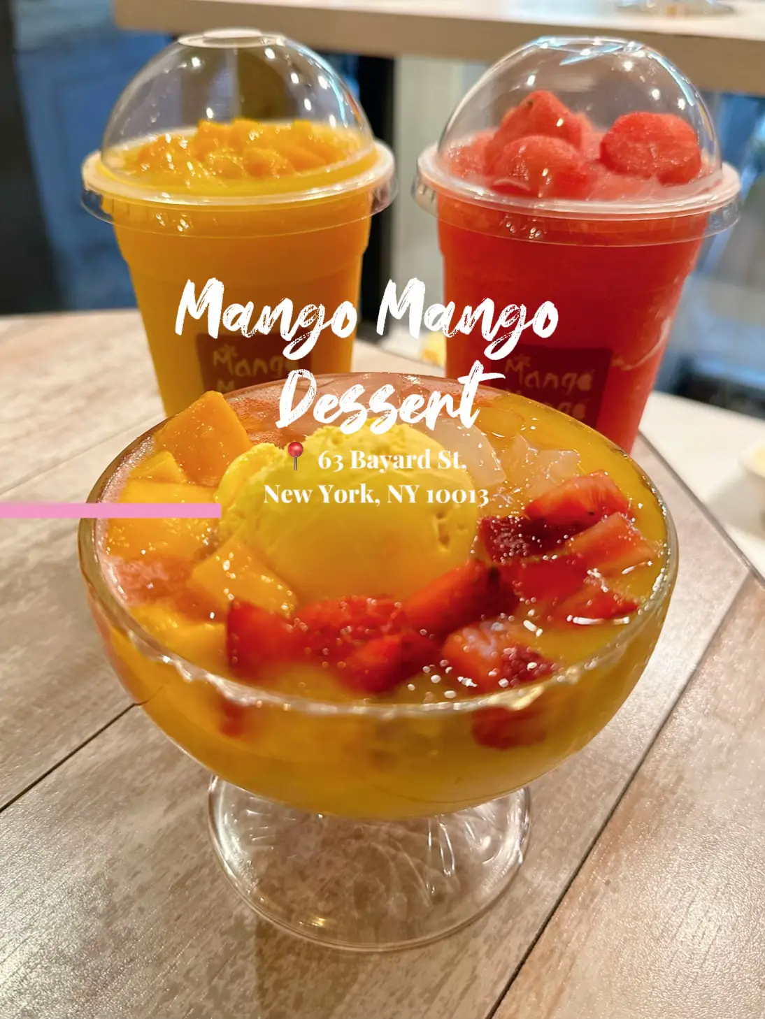 Mango Mango Dessert Fruity Dessert Heaven NYC Gallery posted by