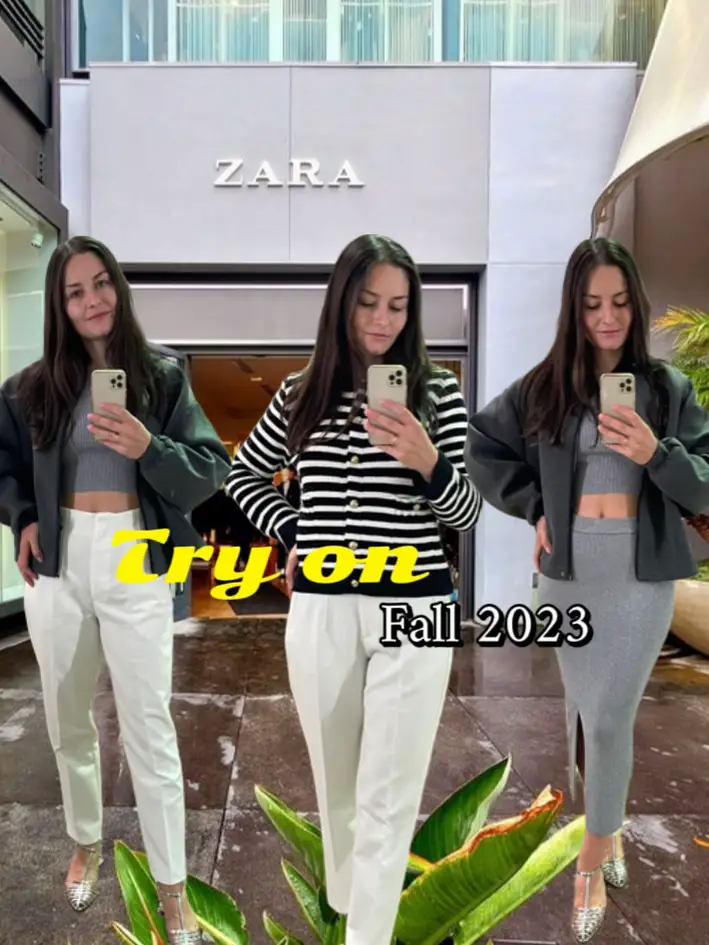 ZARA FALL Try-On Haul 2023  Fall Outfit Ideas for Classic Style 