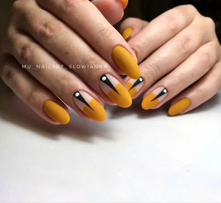 19 top Mustard Nails ideas in 2024