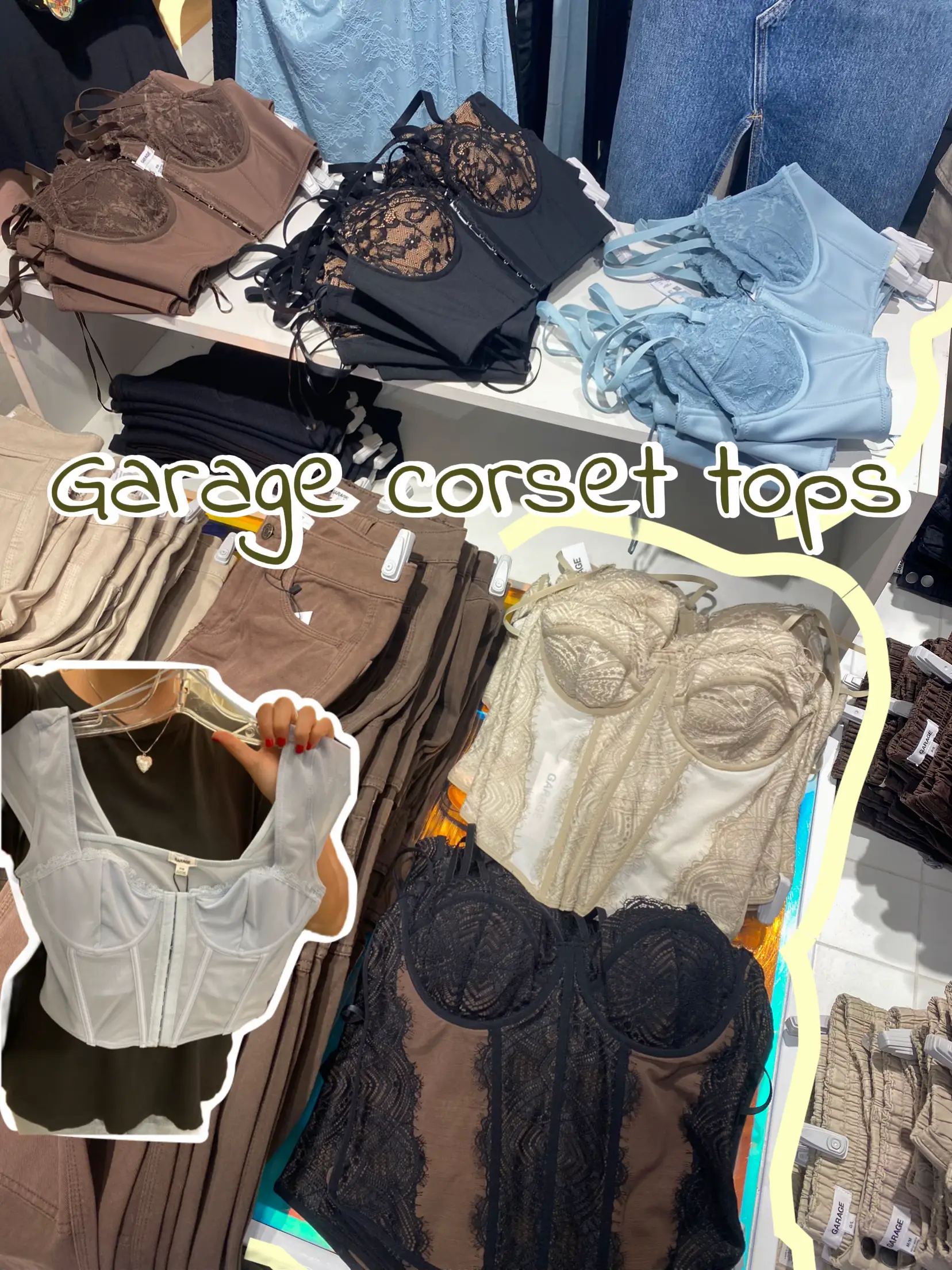Vibes Garage Pics  Fashion outfits, Top outfits, Corset outfit