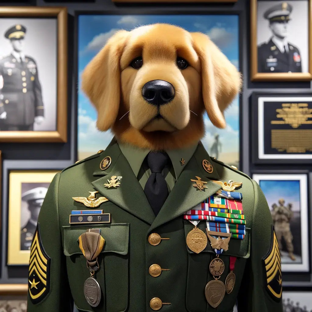 Military dog honor guard! | แกลเลอรีที่โพสต์โดย AnthroPets | Lemon8