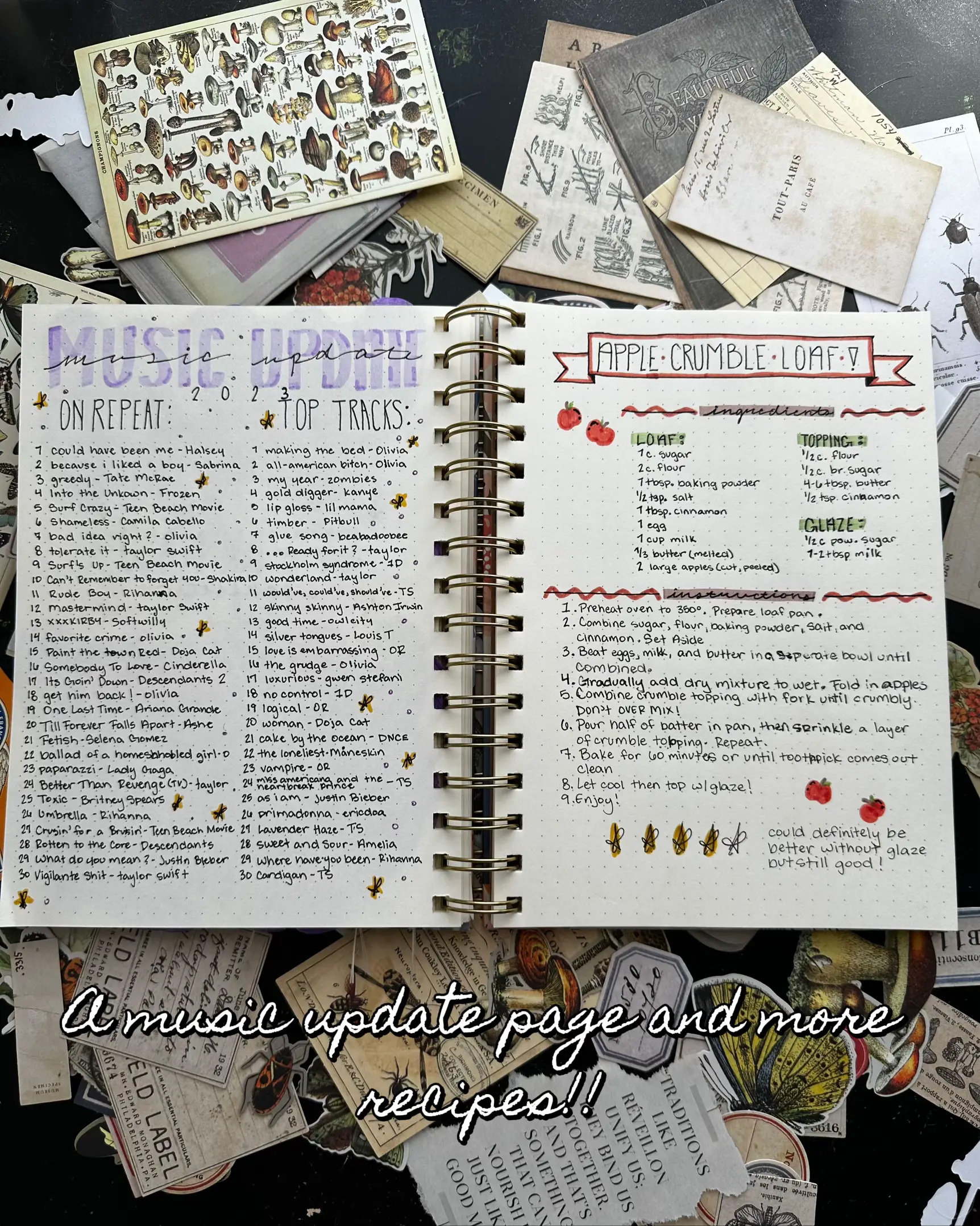 Junk Journaling 101 - How to Add Tip-Ins to Your Journal - Mad