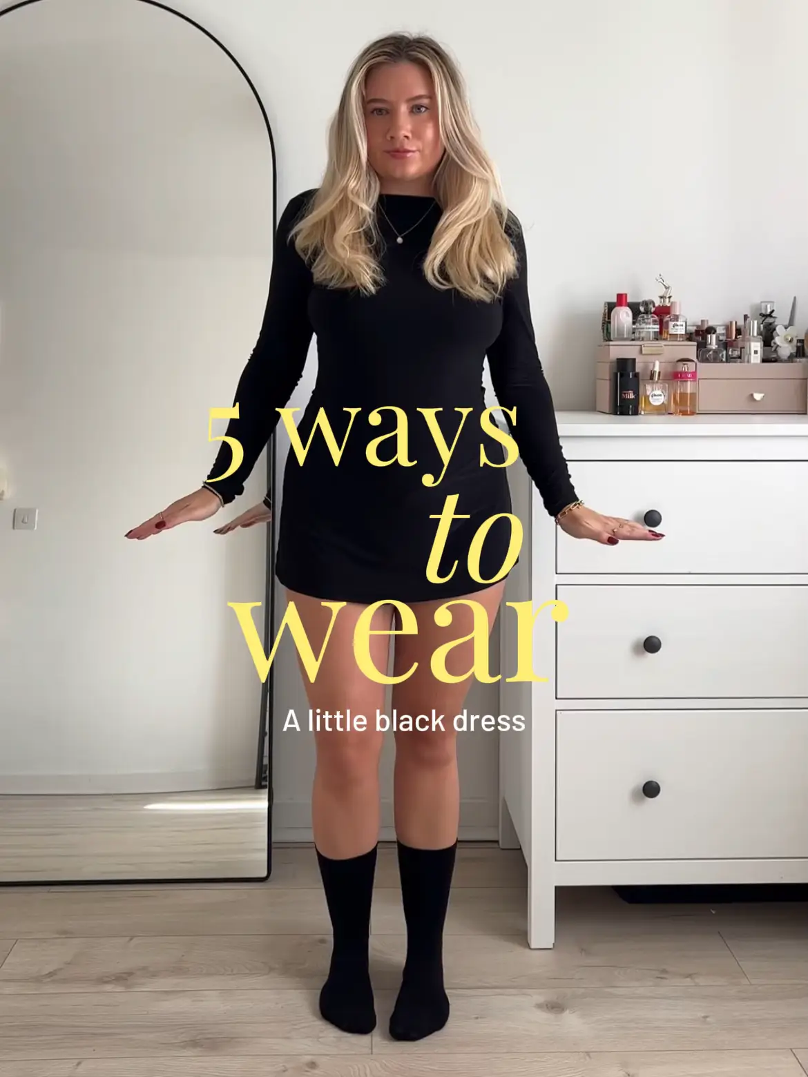 How to Wear Black Tights - Fashion Inspirations 