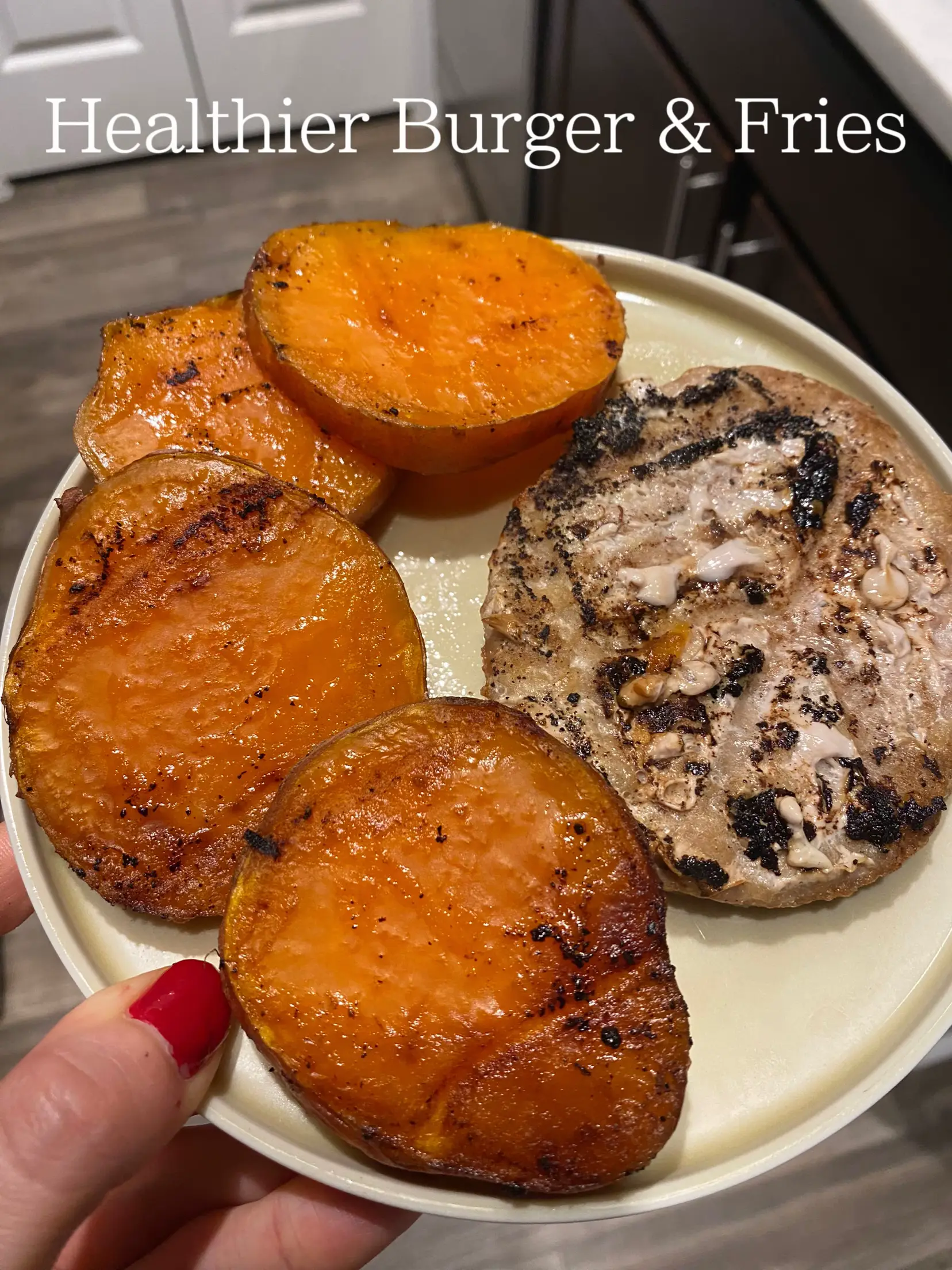 Healthier Burger & Fries Gallery posted by Addison Lemon8