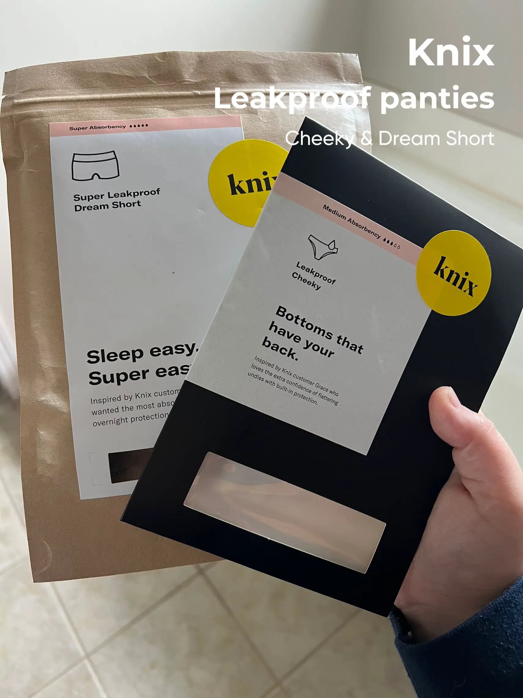 KNIX Super Leakproof Dream Short - Period Underwear Brazil