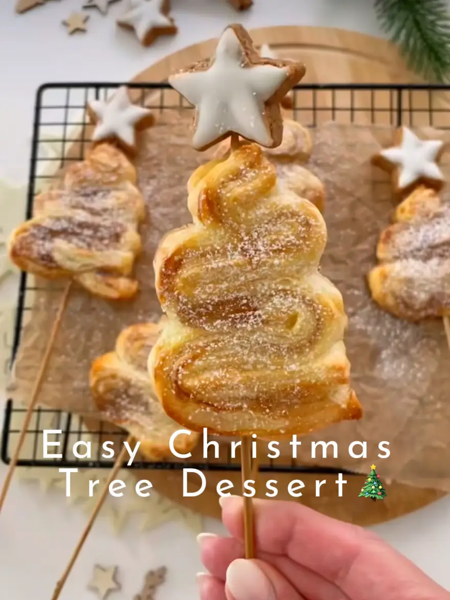 Easy Christmas Tree 🎄 dessert!