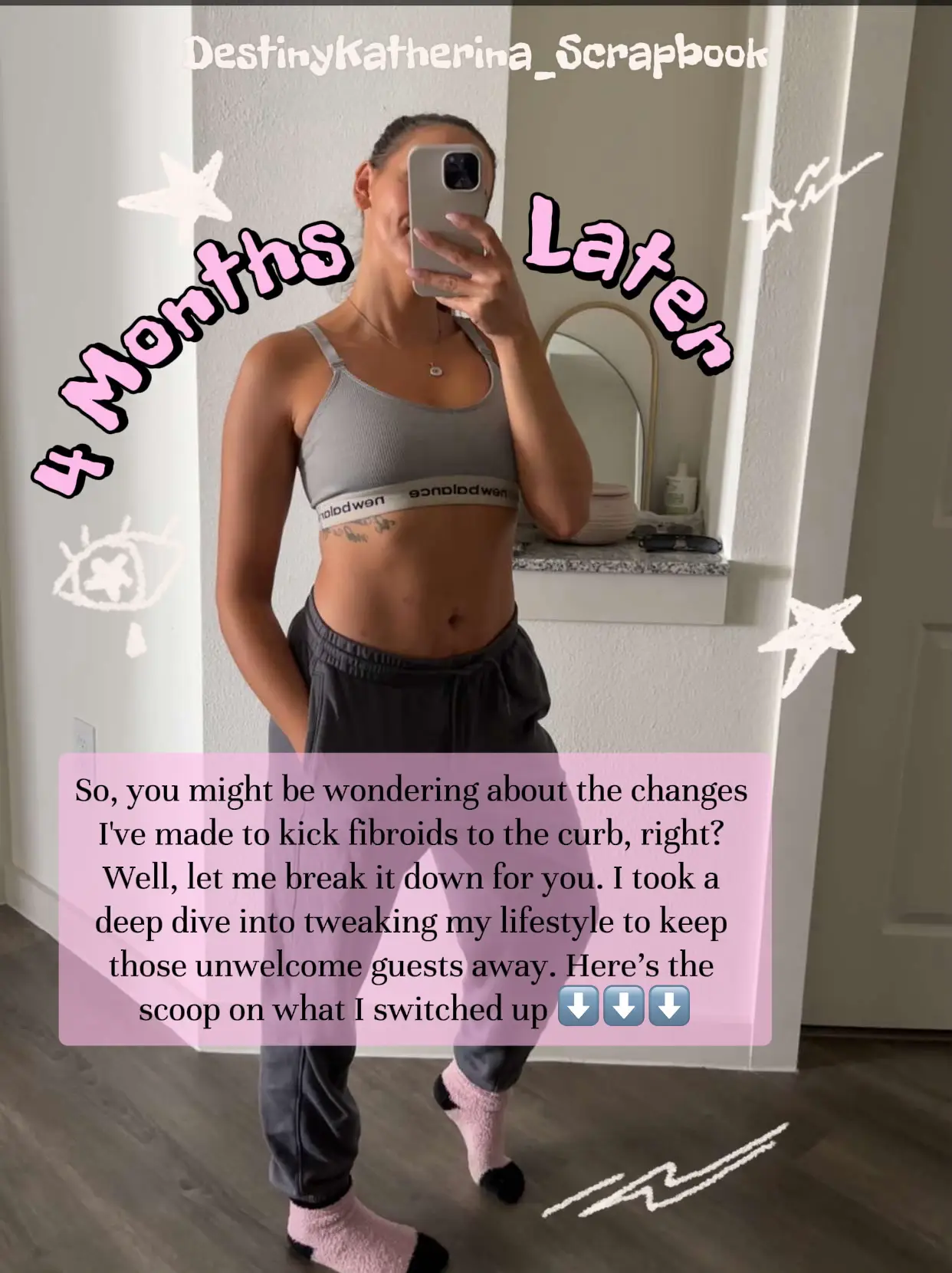 I'm a gym girl and love a minimal sports bra but I'm scared of having a  slip - my hack is a game changer