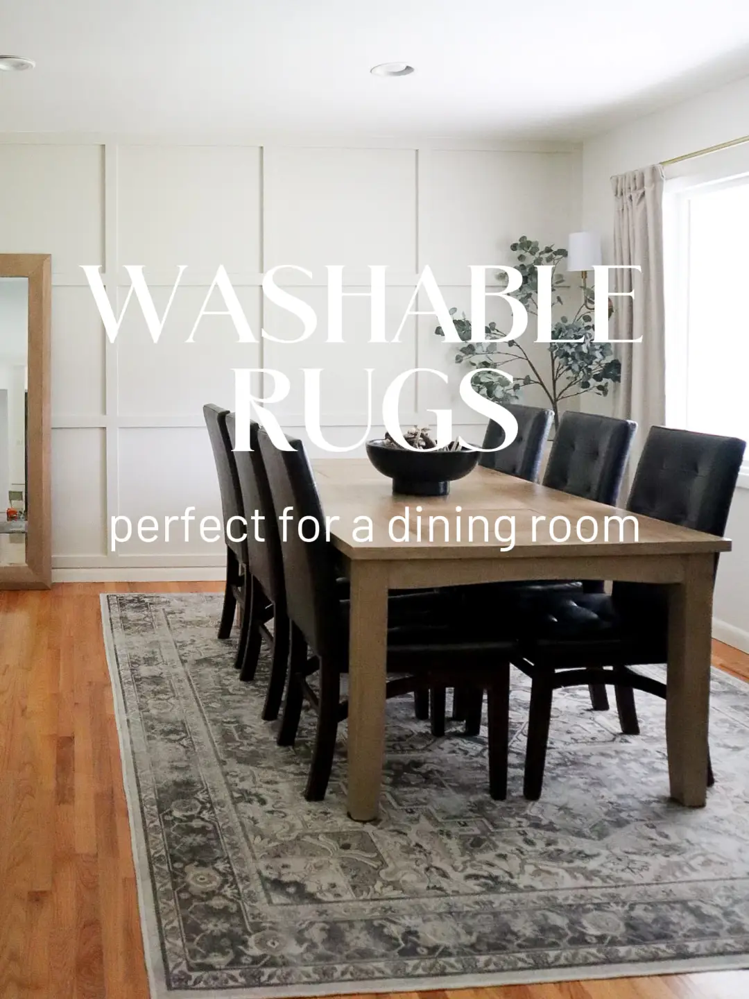  RUGGABLE Sarrah Washable Runner Rug - Elegant Room