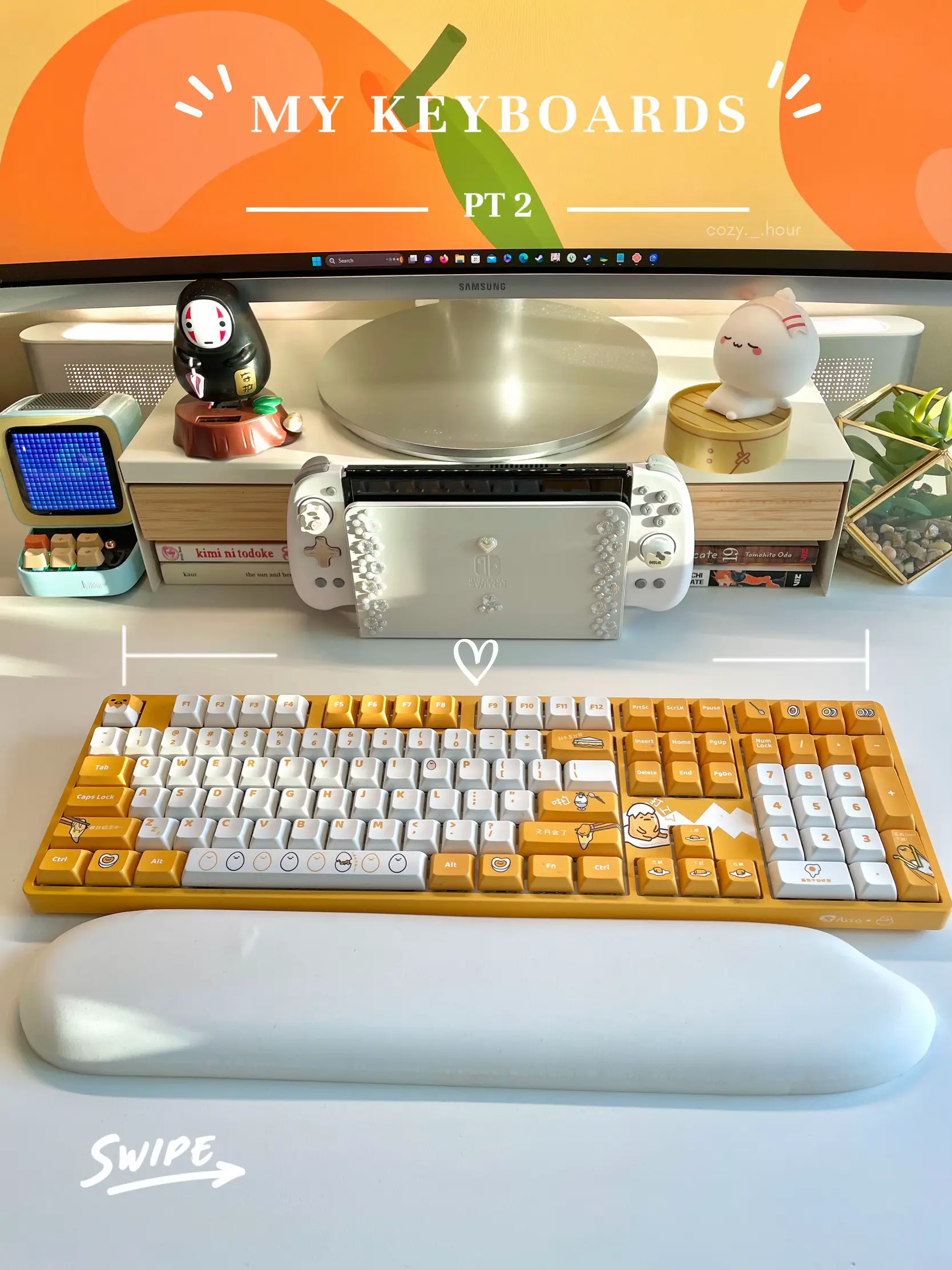 Akko Cinnamoroll 3068B Plus Wireless Mechanical Keyboard - WhatGeek