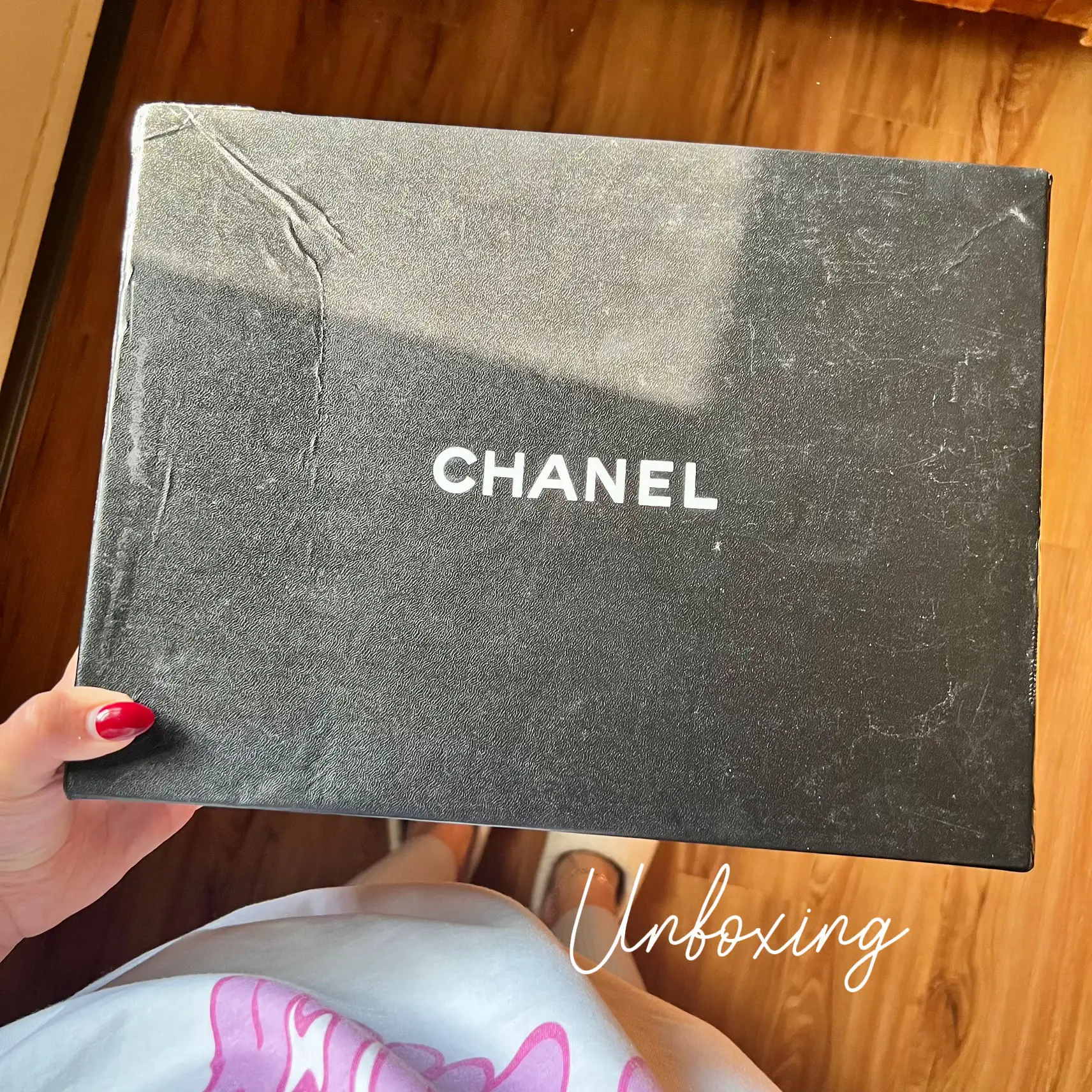 Chanel sneaker unboxing 👟 (DHgate dupe), Gallery posted by  Tamaramariexoxo