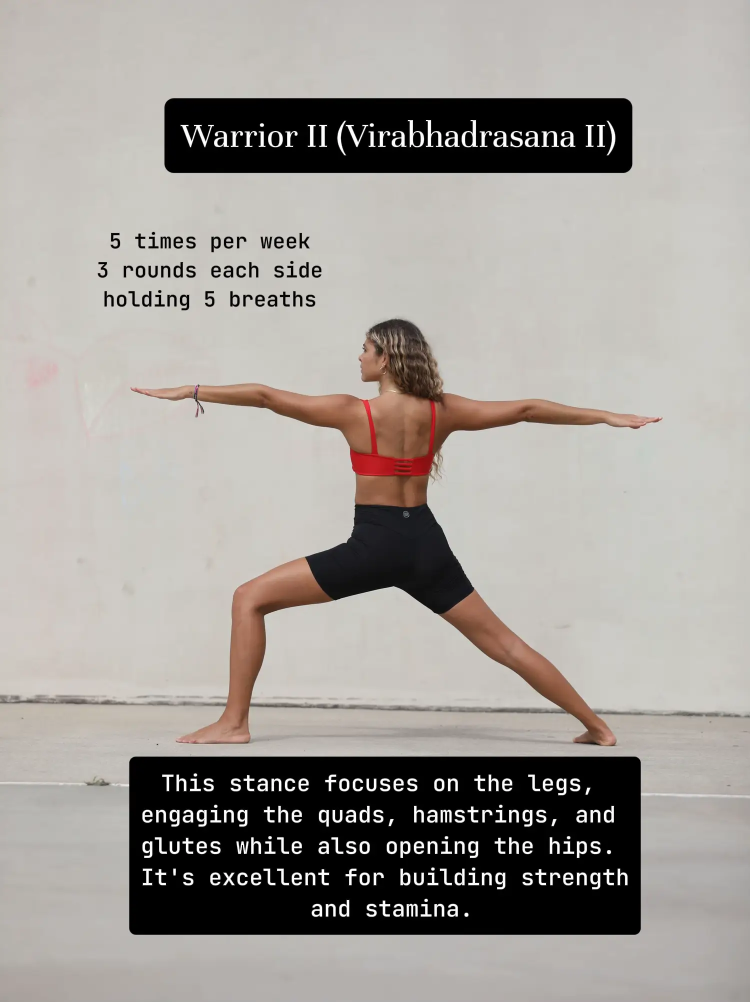 Warrior II (Virabhadrasana II) – Yoga Poses Guide by WorkoutLabs