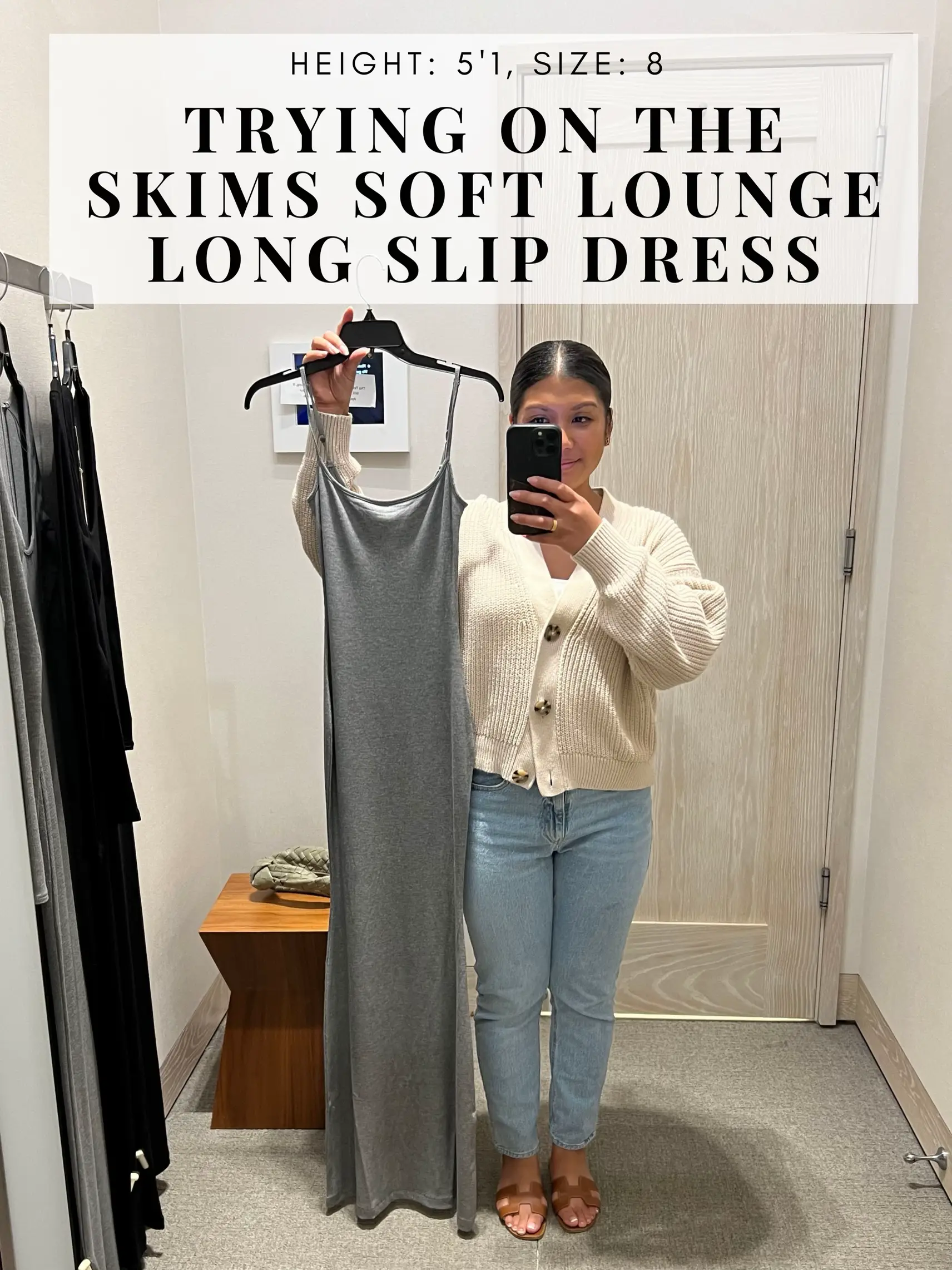 SKIMS, 'Soft Lounge' Long Slip Dress, Women