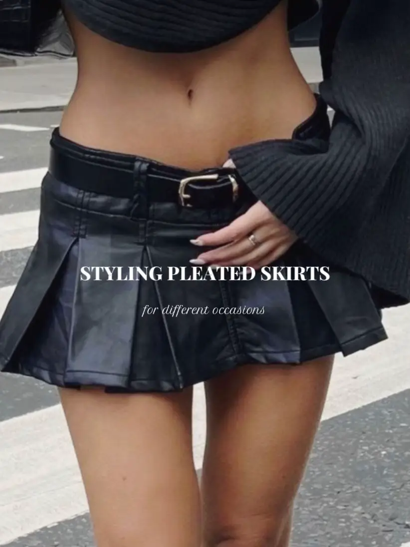 How to style a pleated skirt 3 ways, Gallery posted by Sophia.hc