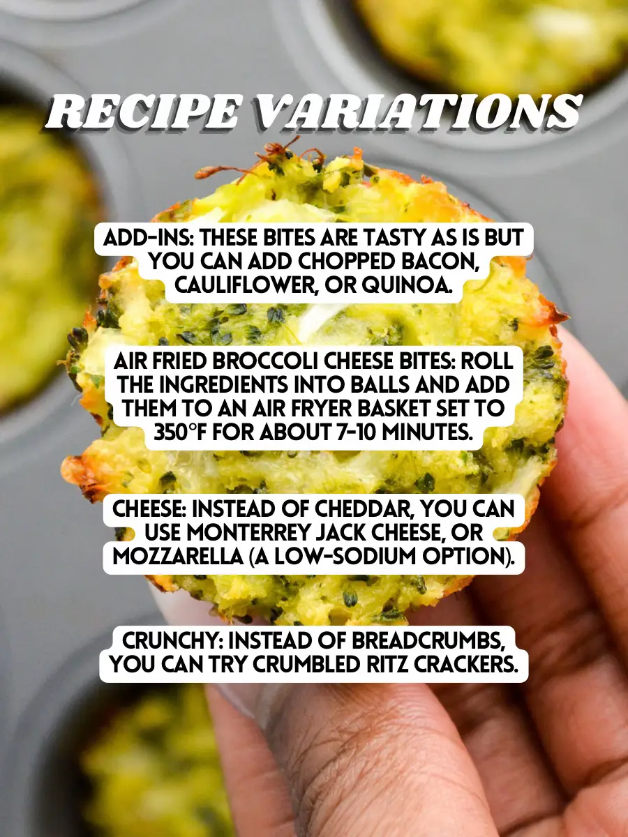 Broccoli Cheese Bites: Healthy Meal Ideas for Kids, Gallery posted by Lexi  M