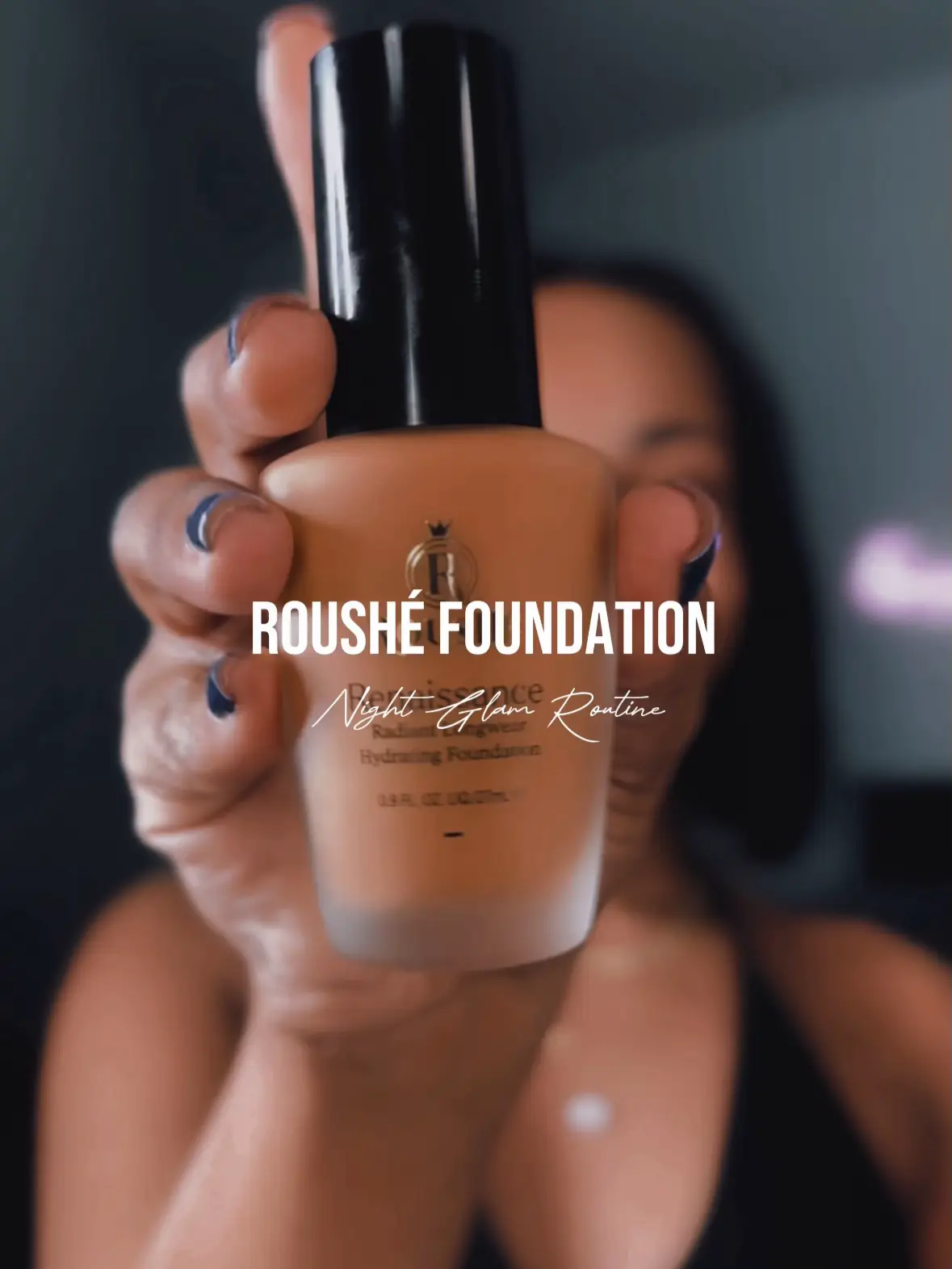 GRWM for a night out using Roushé Foundation ✨