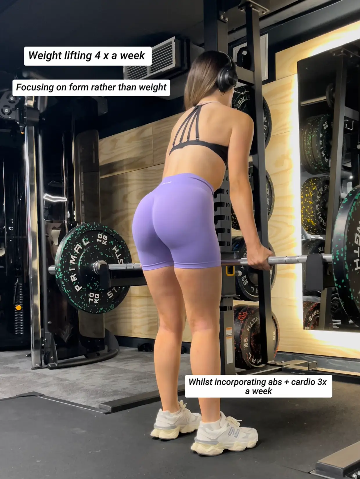 Lex Loses Nearly 1kg a Week Lifting Weights to Achieve Her Perfect Body
