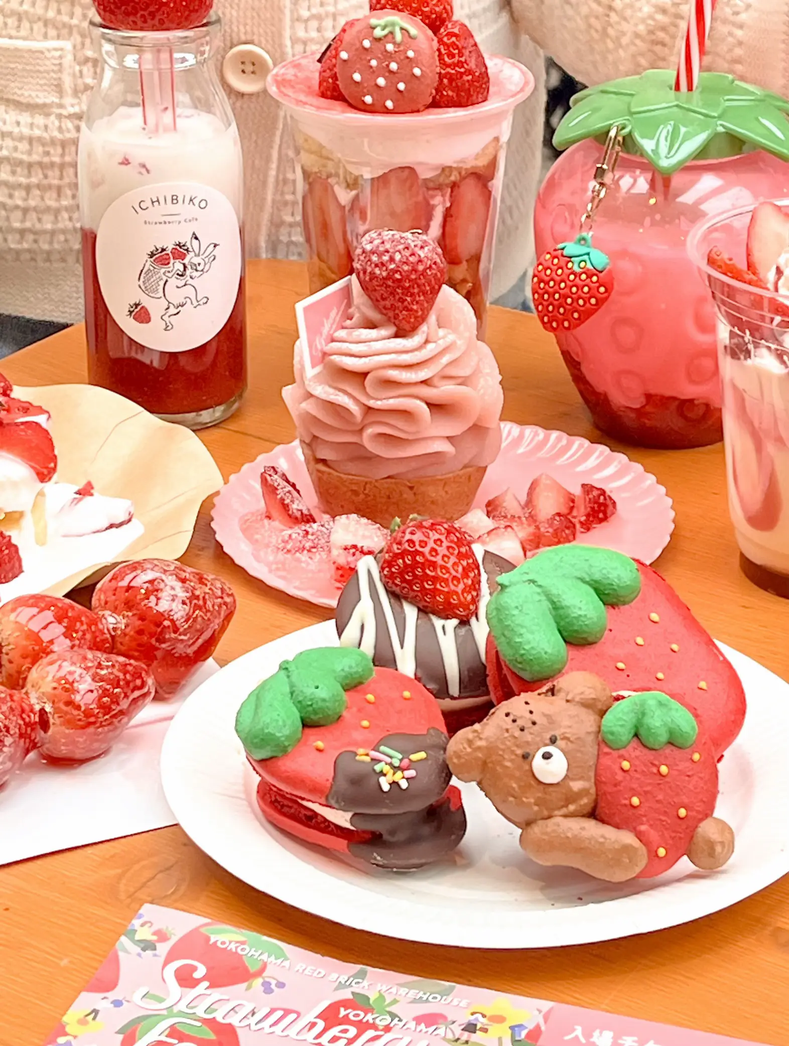 毎年大人気の期間限定イベント🍓】いちご好きさん集合🤤これだけは絶対