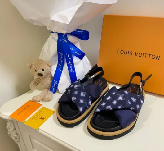 Favourite finds featuring the Louis Vuitton Paseo Flat Comfort