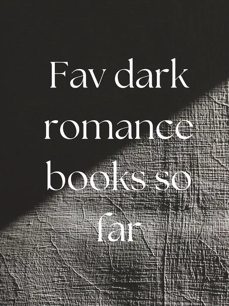 Dark romance books I would read again 's images