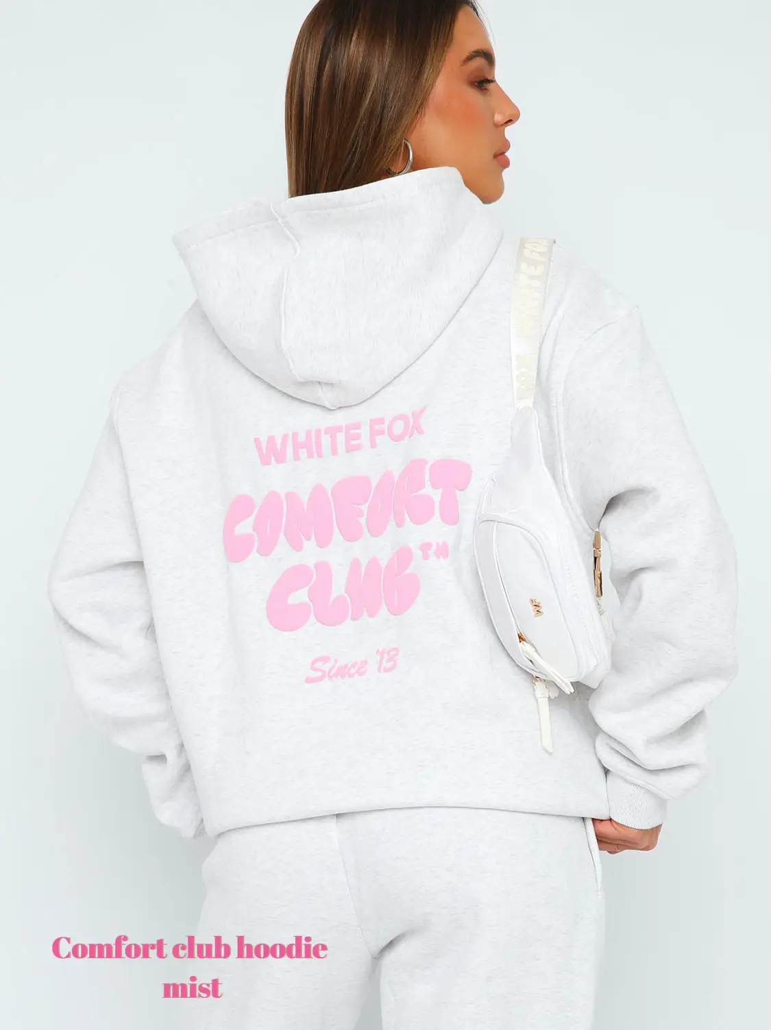 Comfort Club Oversized Hoodie Bon Bon