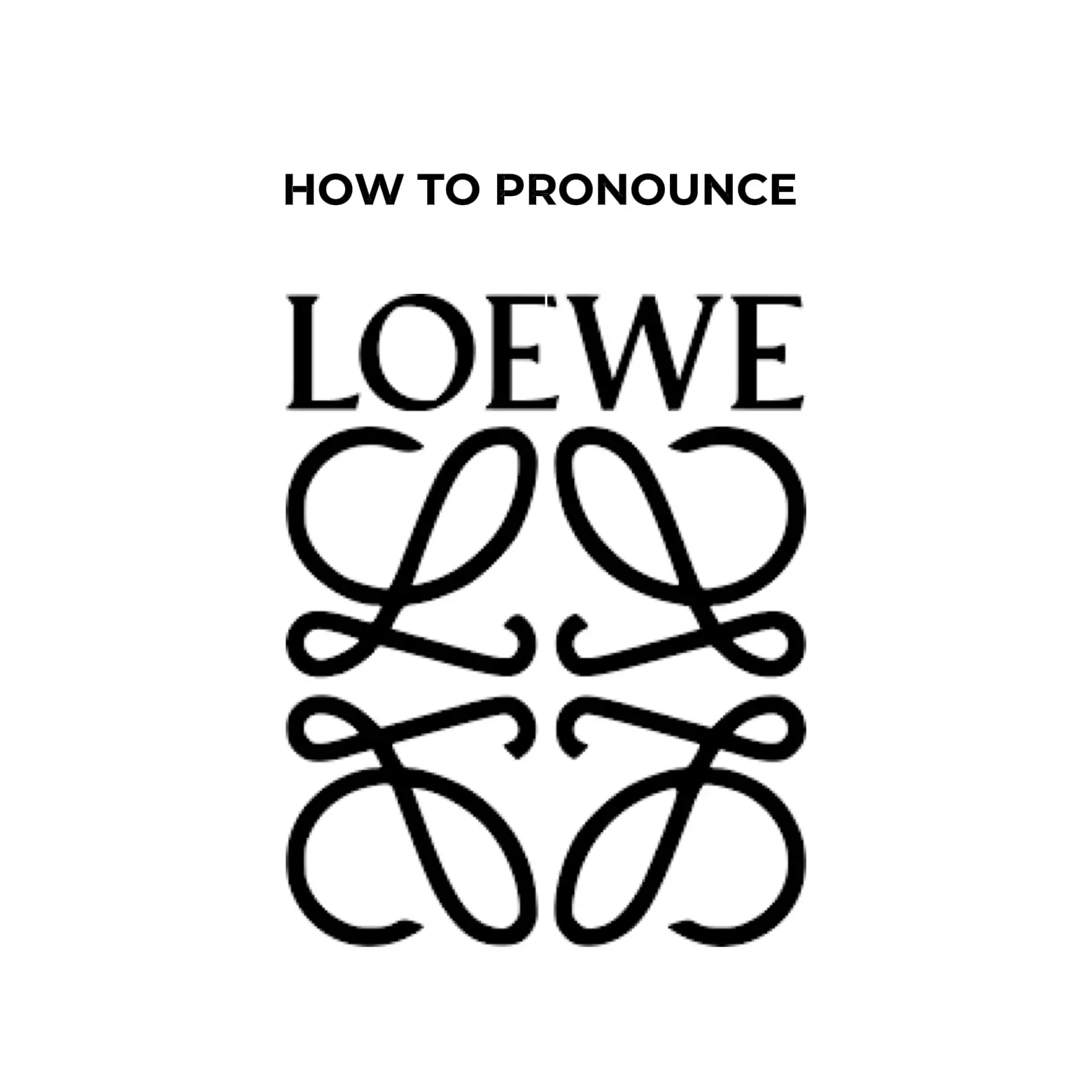 HOW TO PRONOUNCE #Loewe, Gallery posted by Alina
