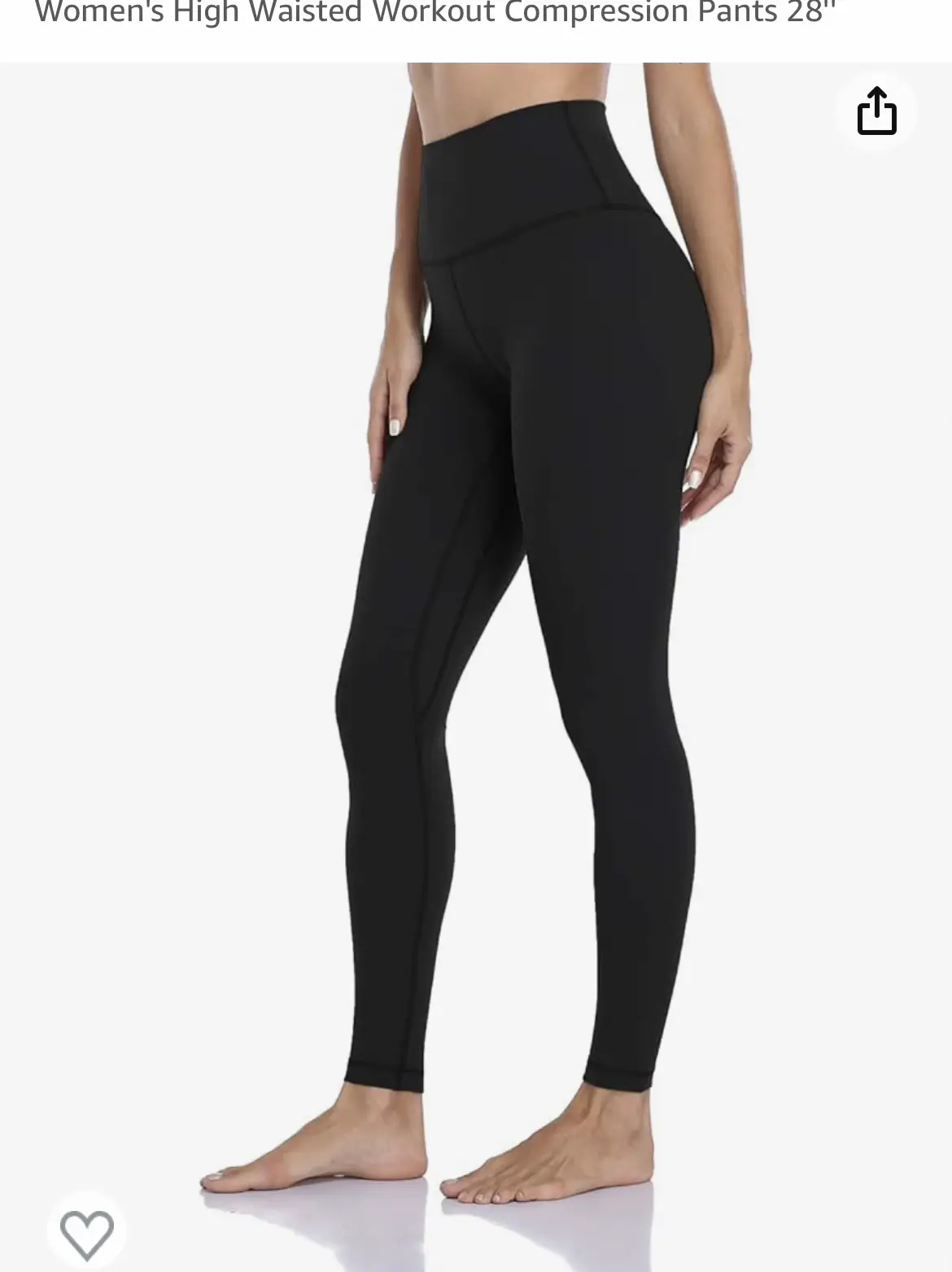 icyzone Legging for Women, No Front Seam, Buttery Soft, 7/8 High Waisted  Squat Proof Yoga Pants for Workout (Black, Small) at  Women's  Clothing store