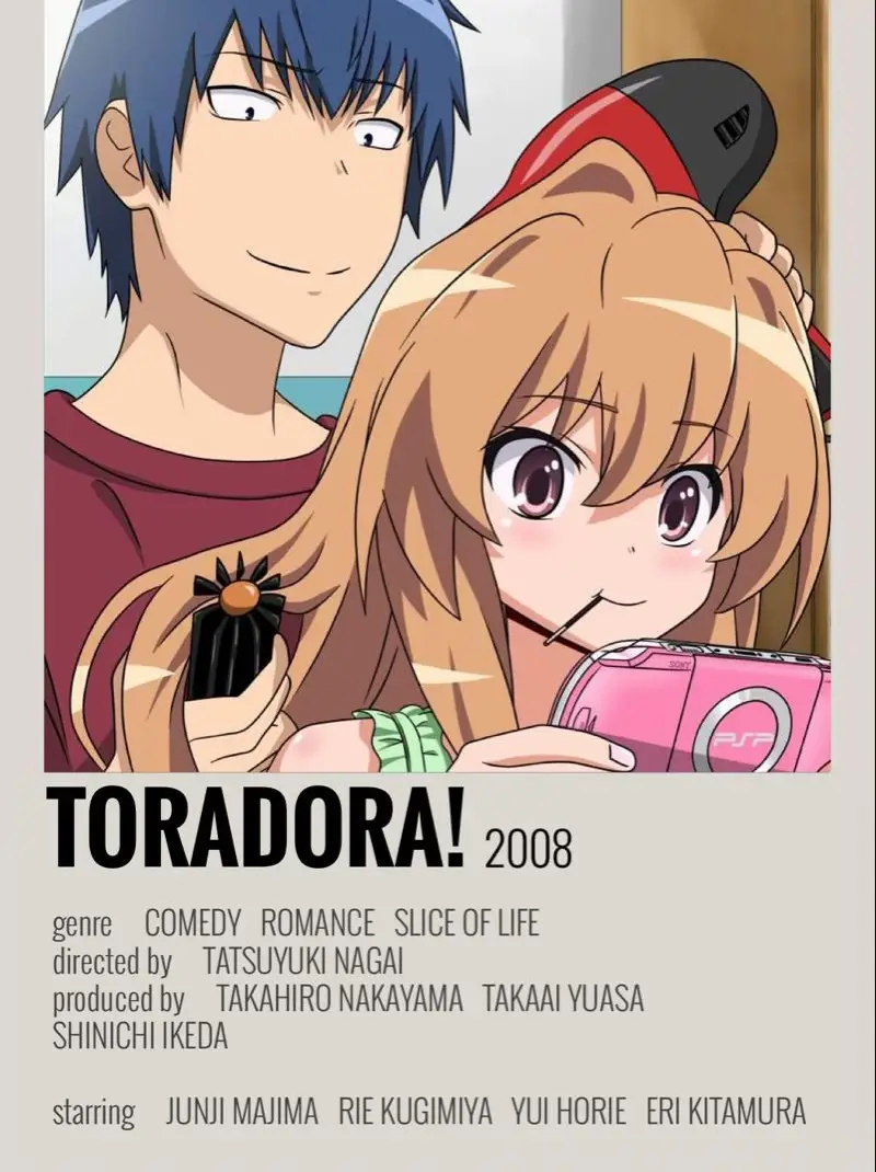  Toradora estreia na Netflix