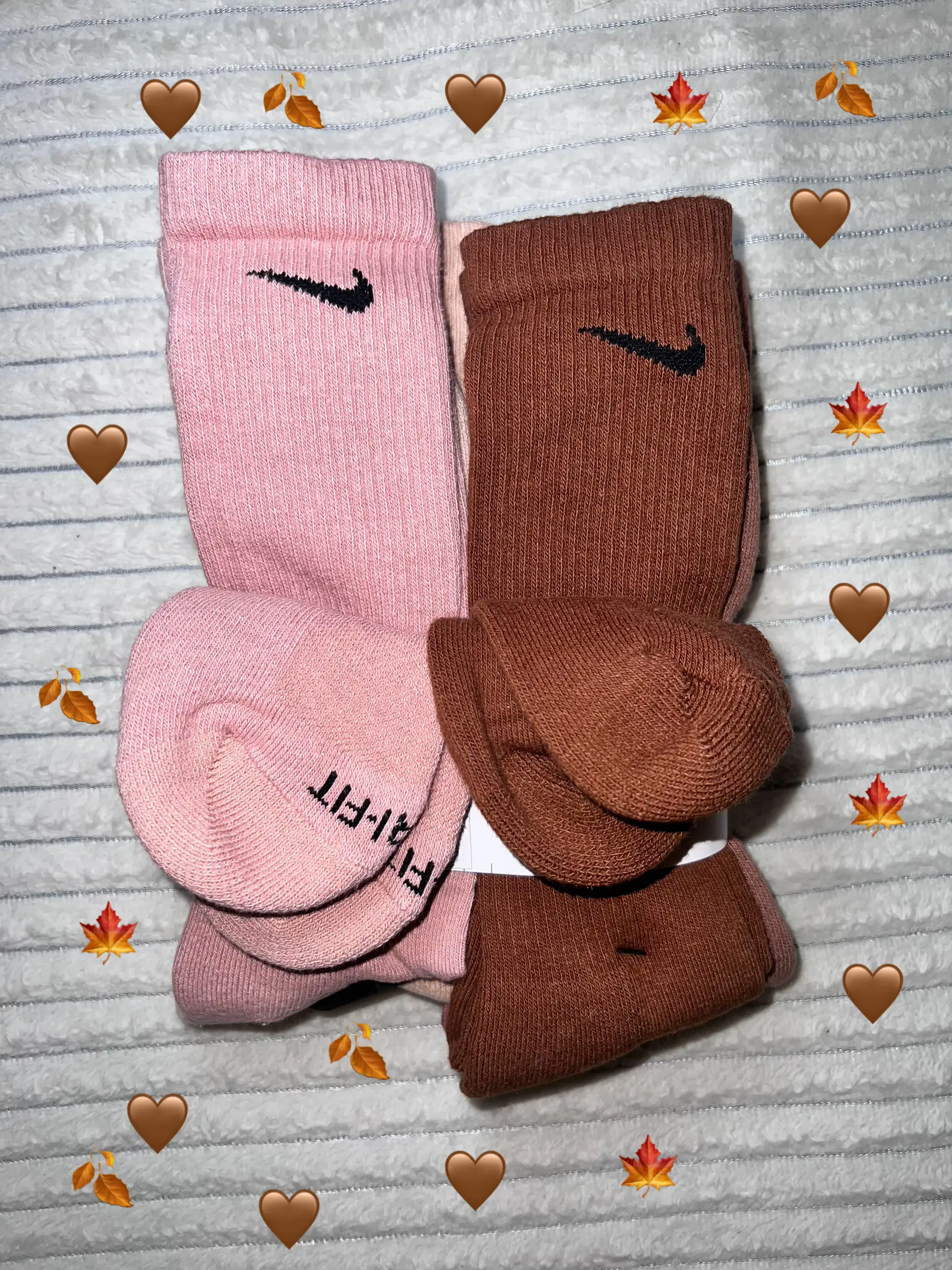 Nike neutral socks 🍂🤎🍁 | Gallery posted by Fashion Doll | Lemon8