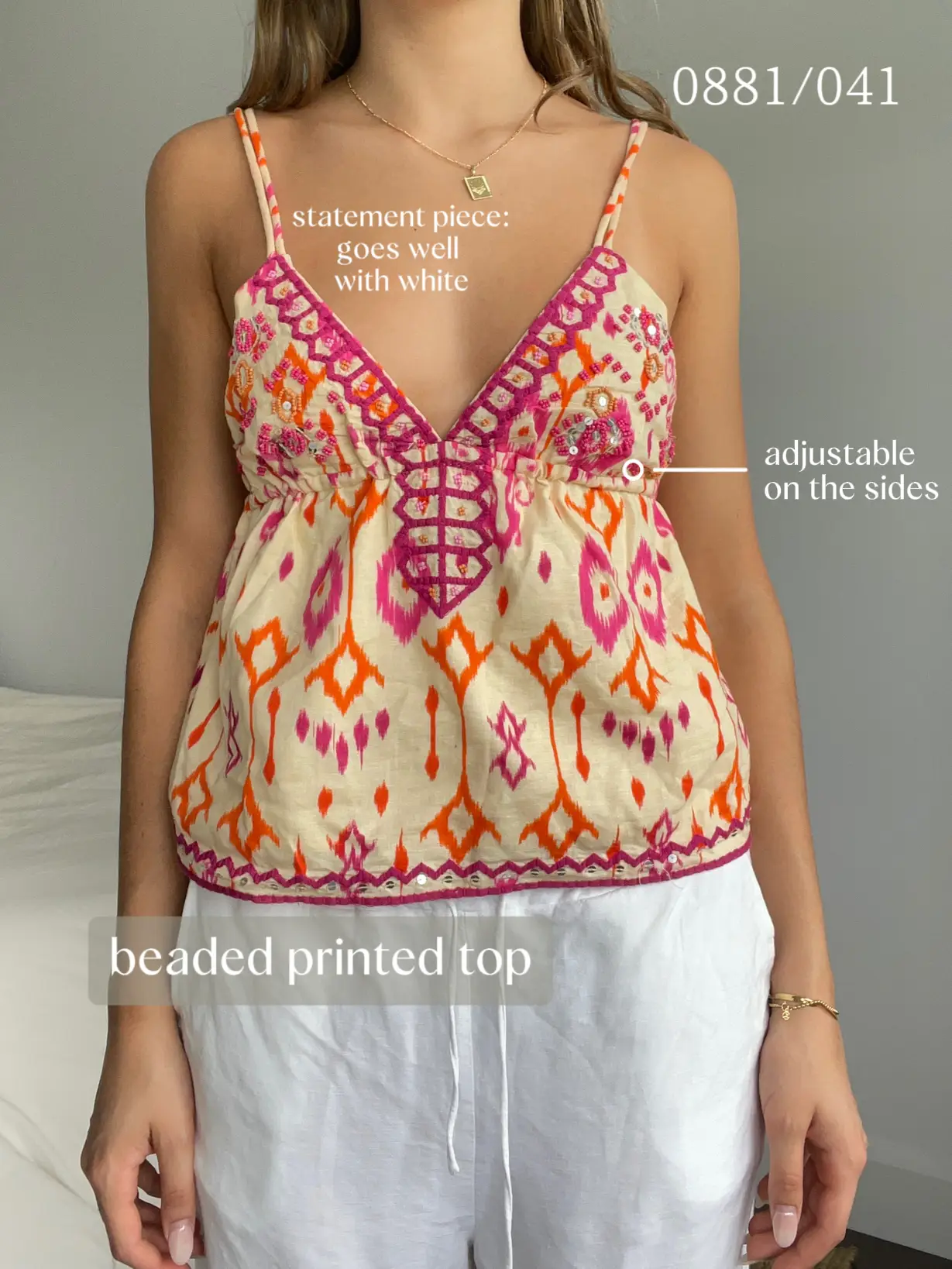 Zara 🧿 Pink Floral Bodysuit plunge neck blouse