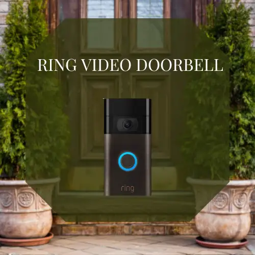 Indoor Blink WiFi Mini Security Camera with Video Doorbell and Microfiber  Cloth (White Mini Cam - Bronze Doorbell) 
