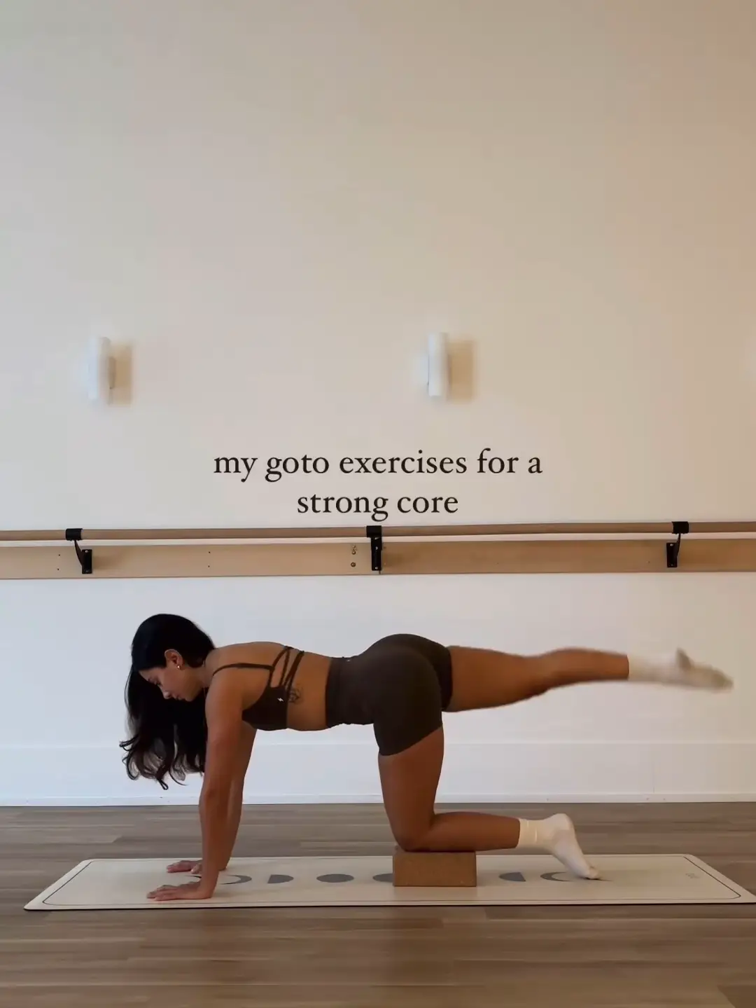 Wall Pilates for those with back pain 🫶