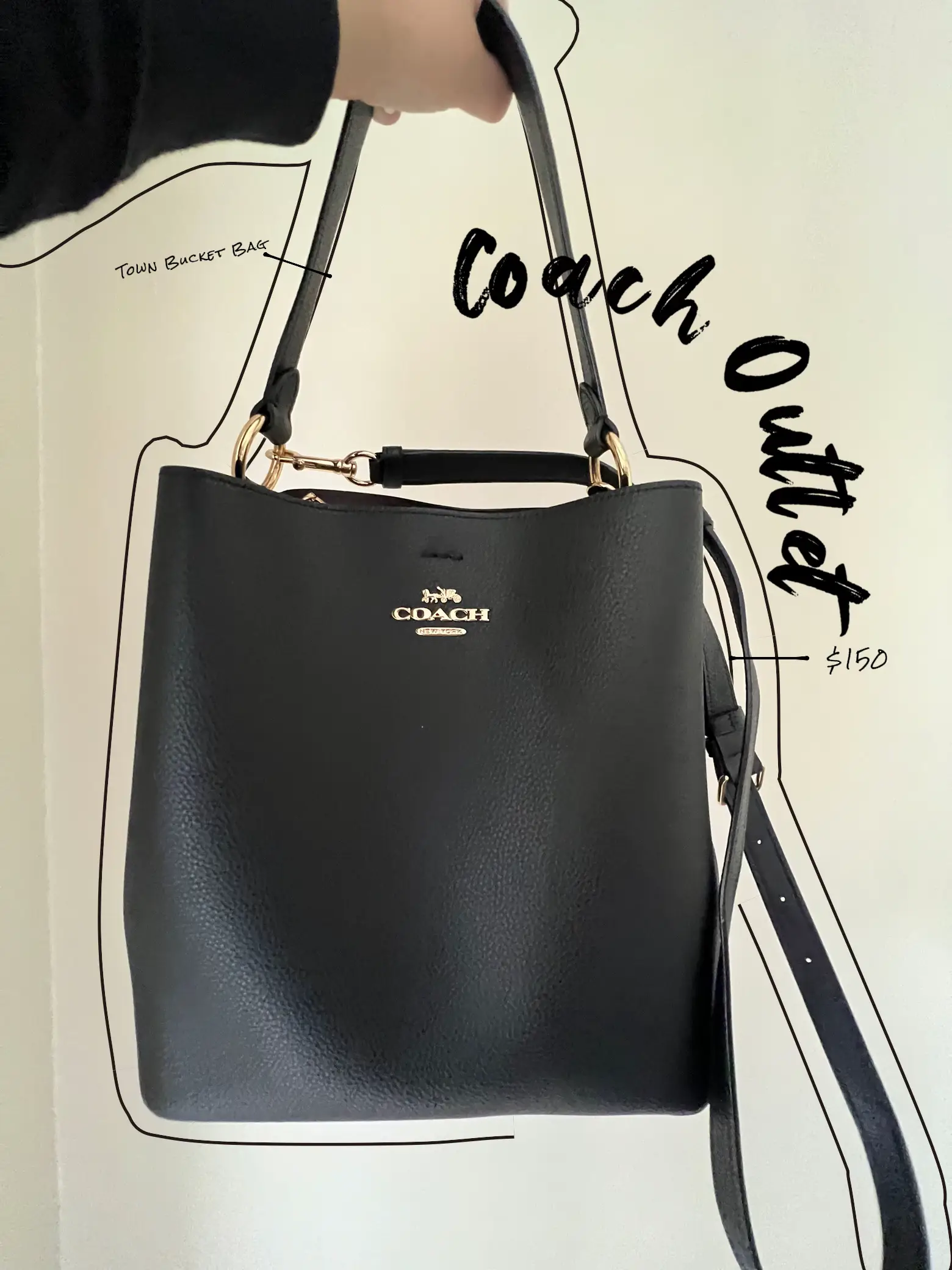 Fashion Diary - #Coach Small Town Bucket Bag In Signature