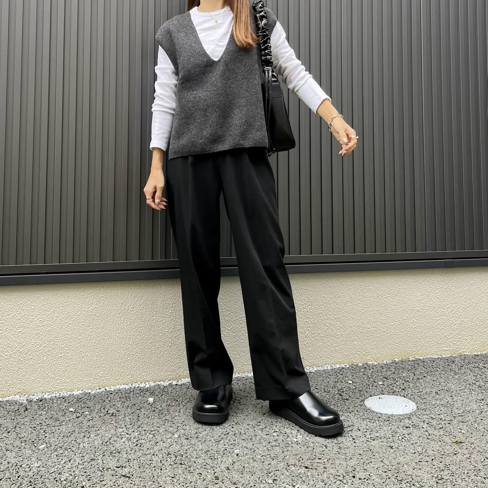 新品未使用】【完売品】ユニクロC クロッグシューズ ブラック 黒